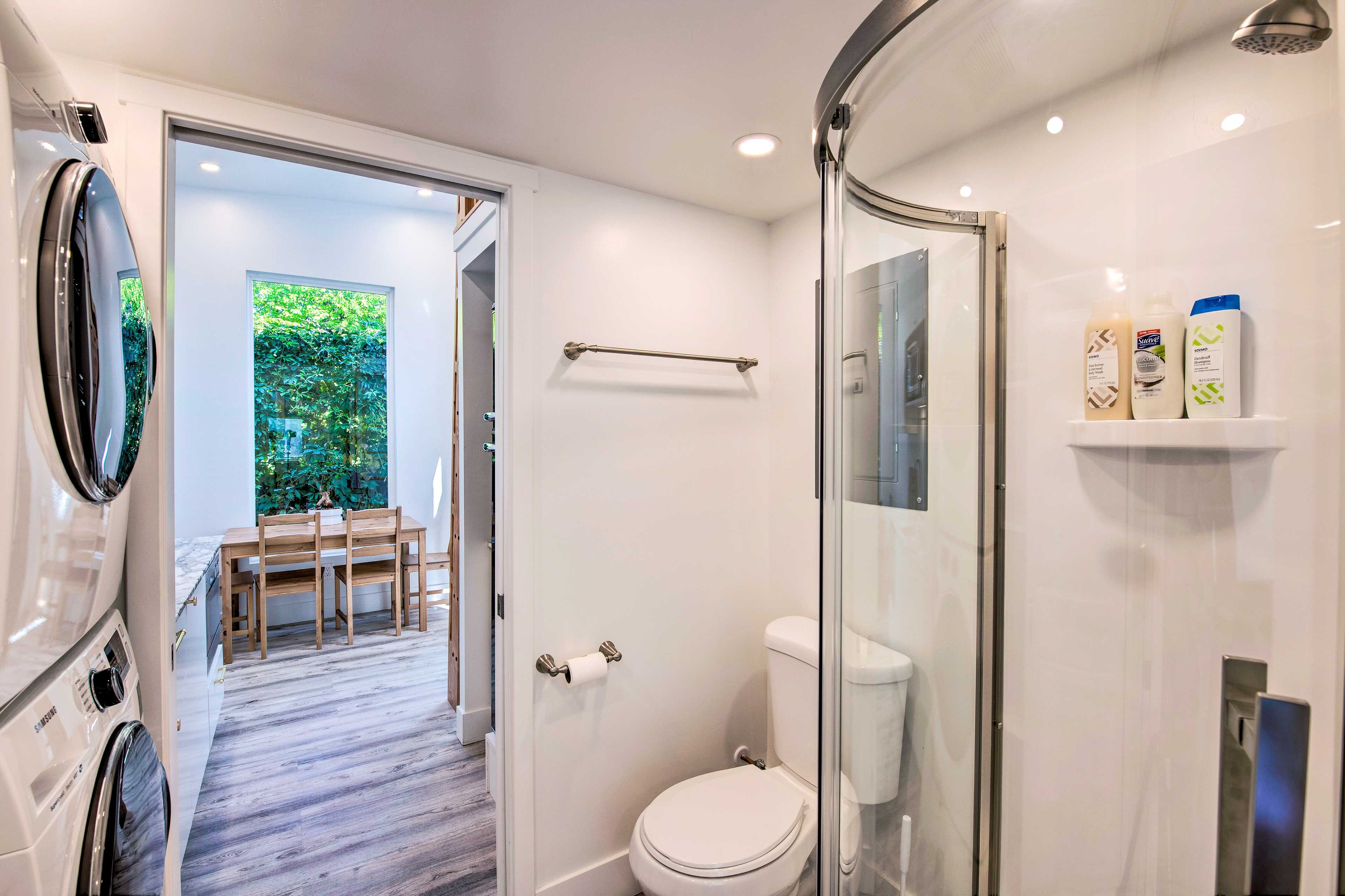 Bathroom | Access via Kitchen | Hair Dryer