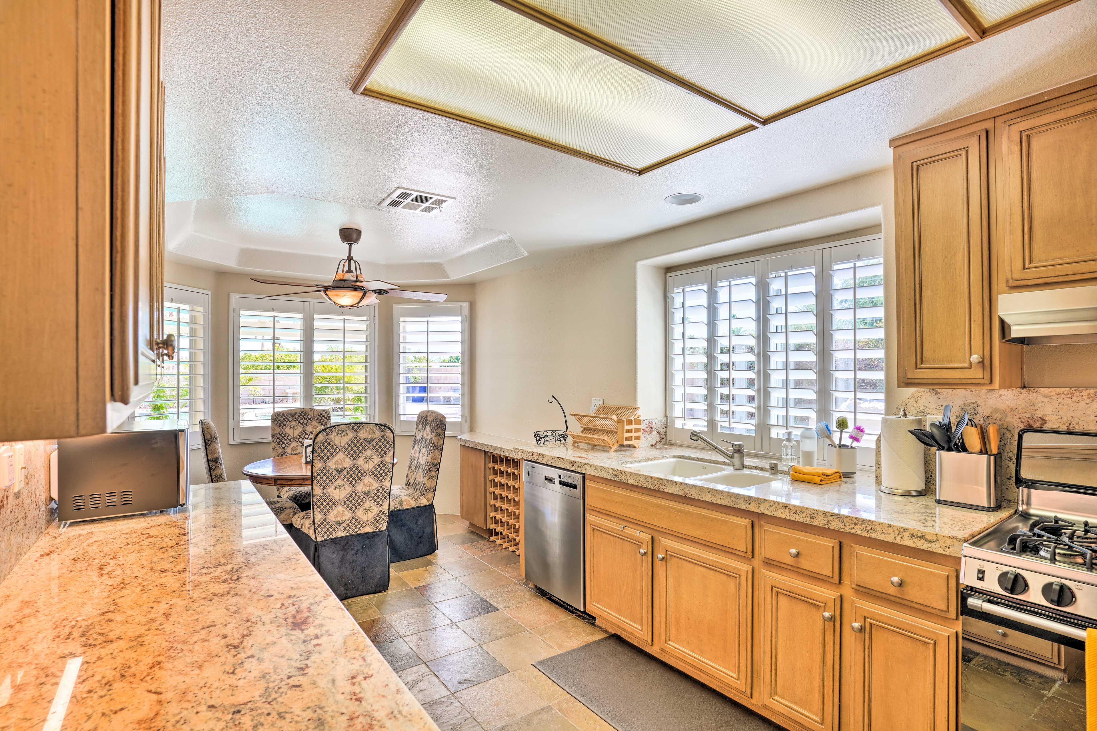 Kitchen | Fully Equipped | Access via Dining Room | Cooking Basics