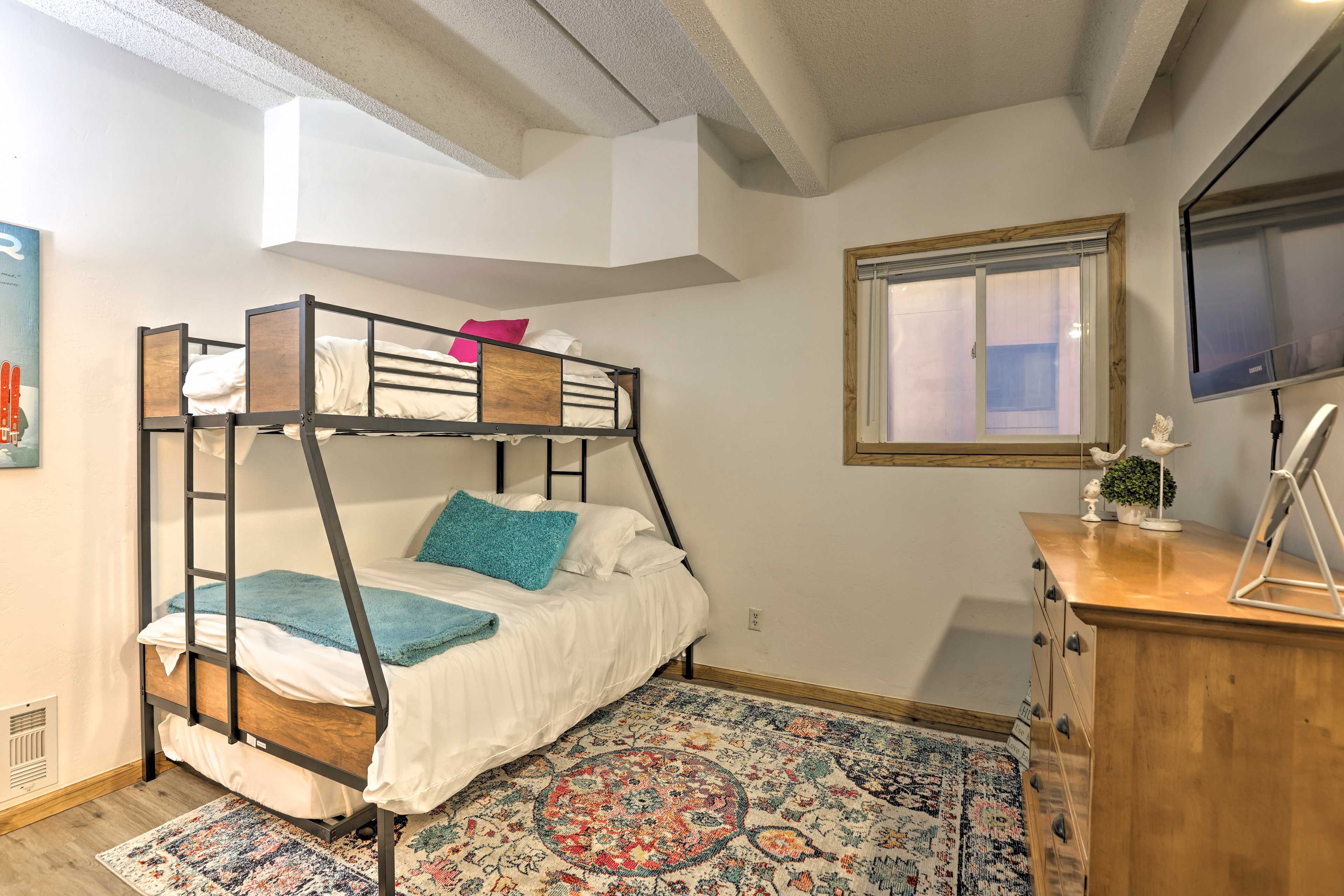Bedroom 2 | 2nd Floor | Full/Twin Bunk Bed w/ Twin Trundle