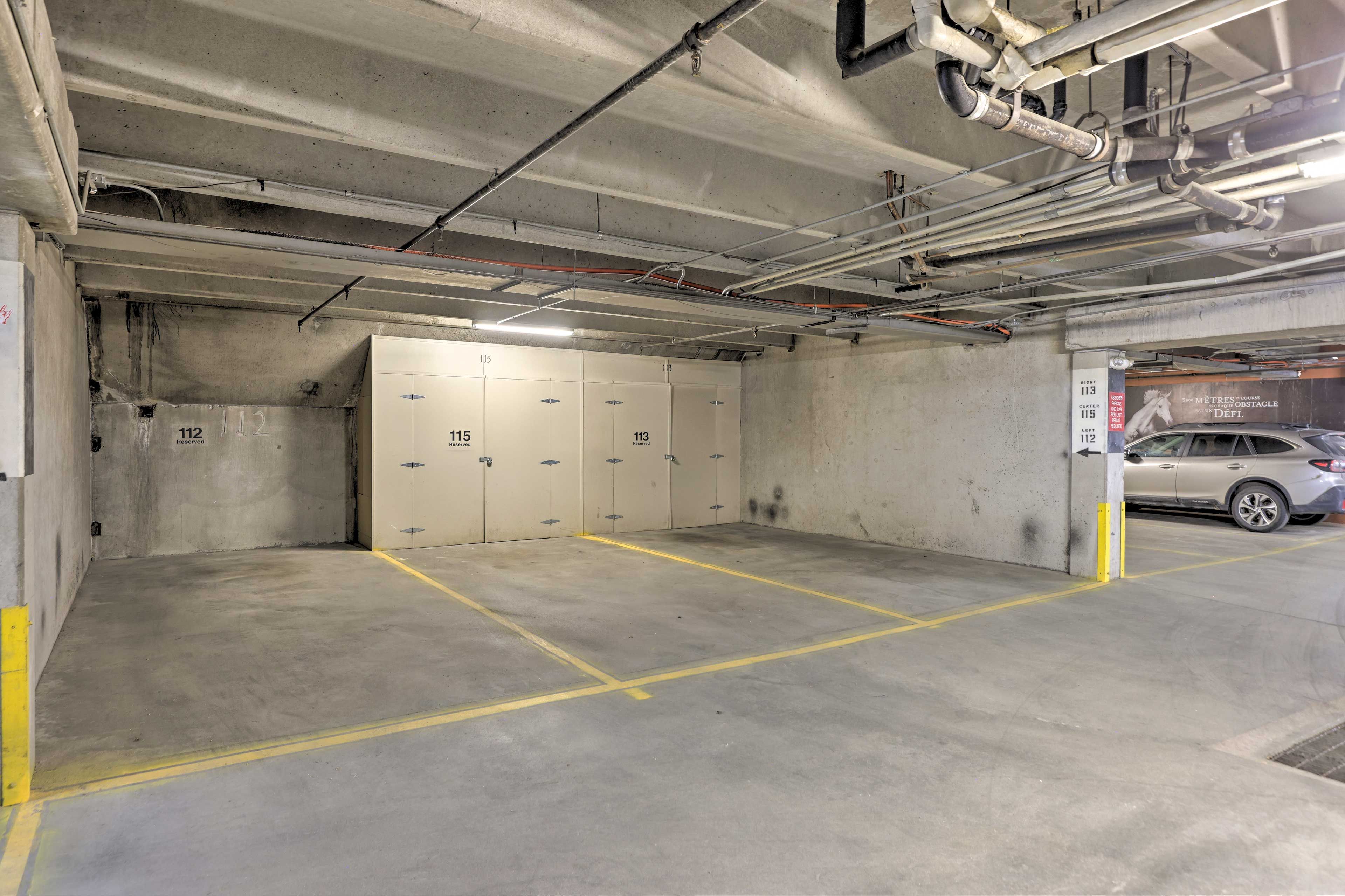 Parking | Heated Garage (1 Vehicle w/ Parking Pass)