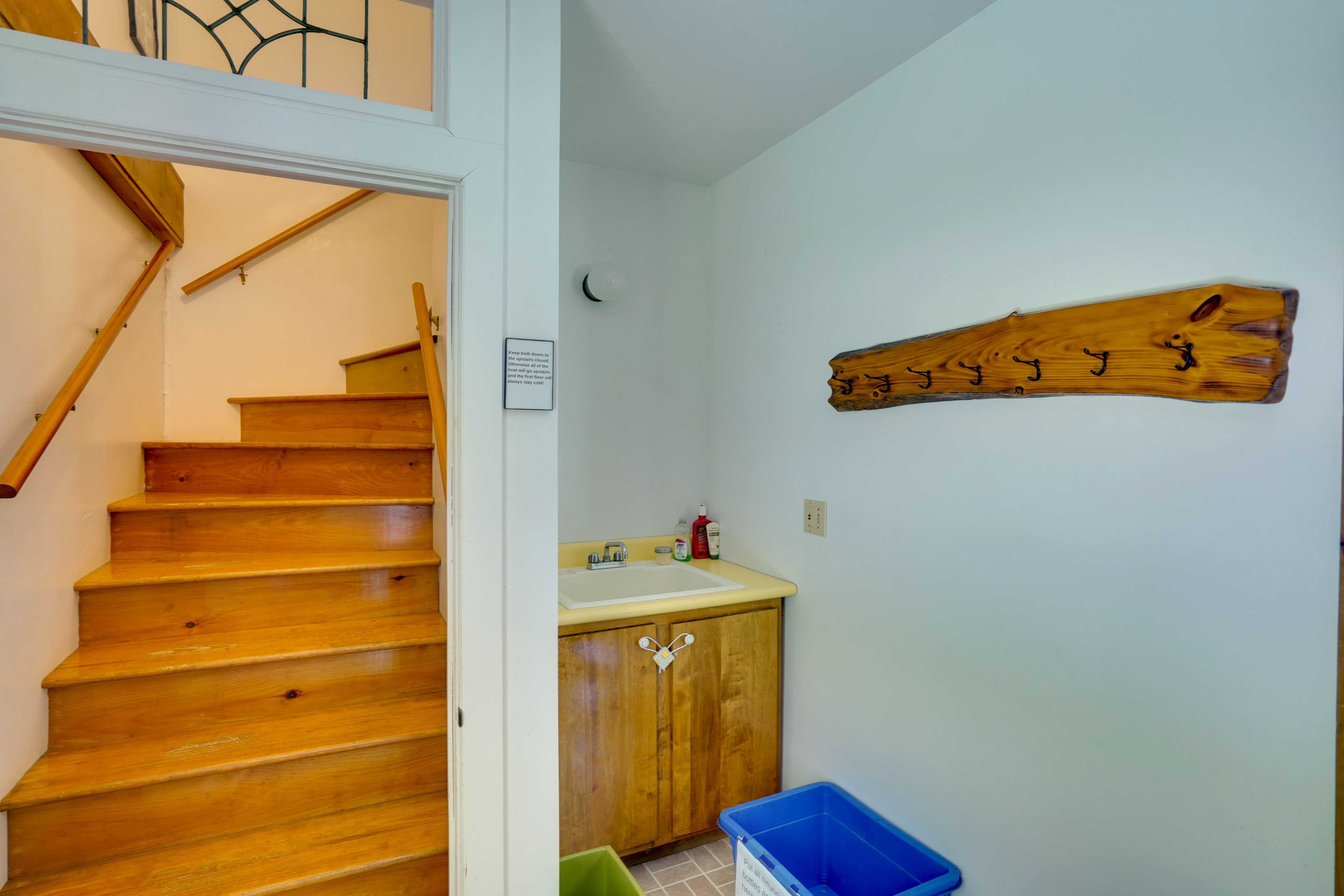 Mudroom & Staircase