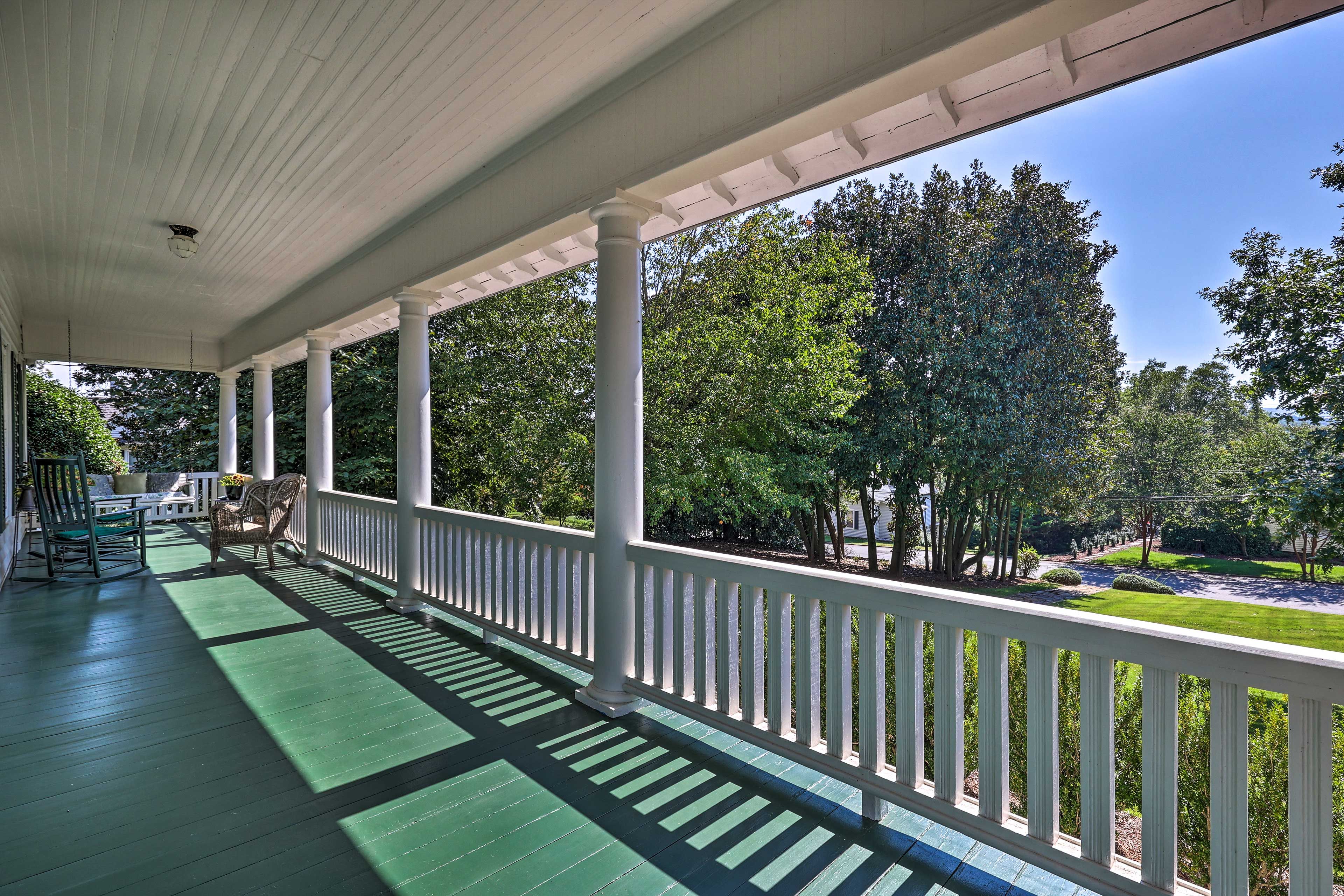 Front Porch | Porch Swing | Rocking Chairs