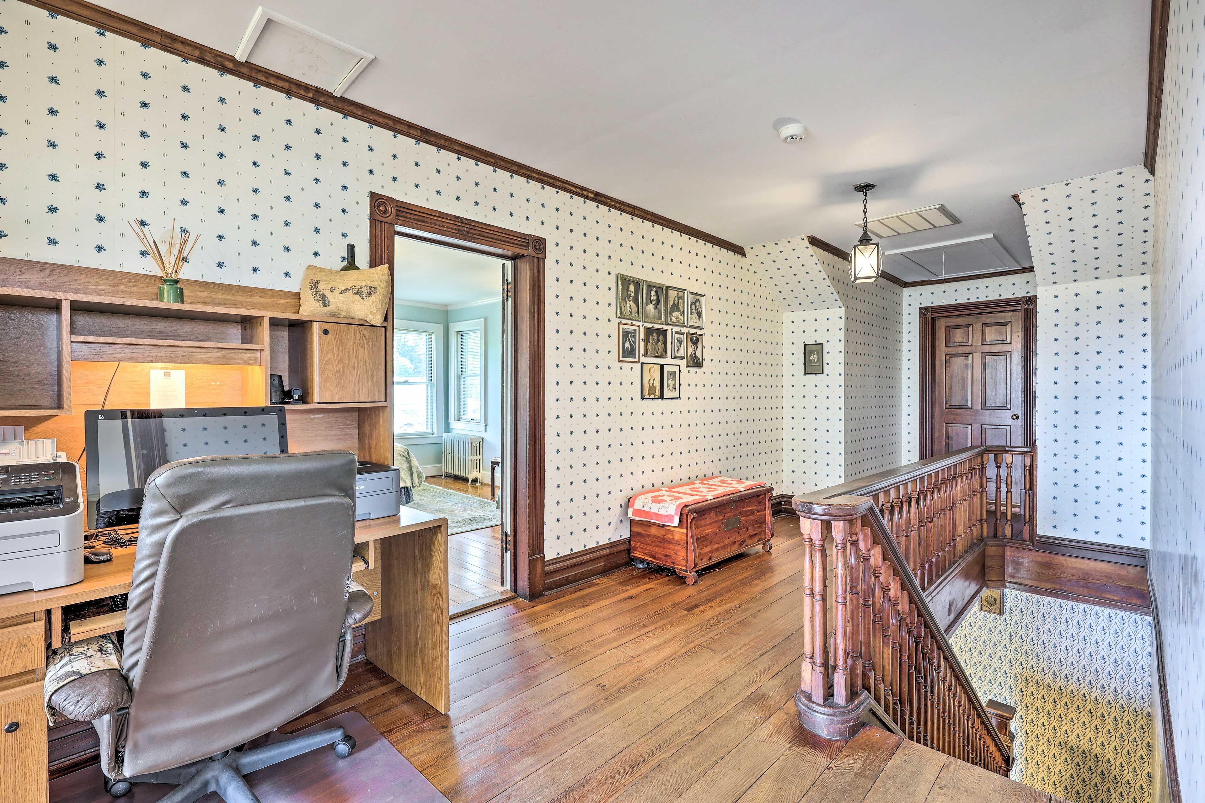 Upstairs Landing | Office | 2nd Floor | Stairs Required
