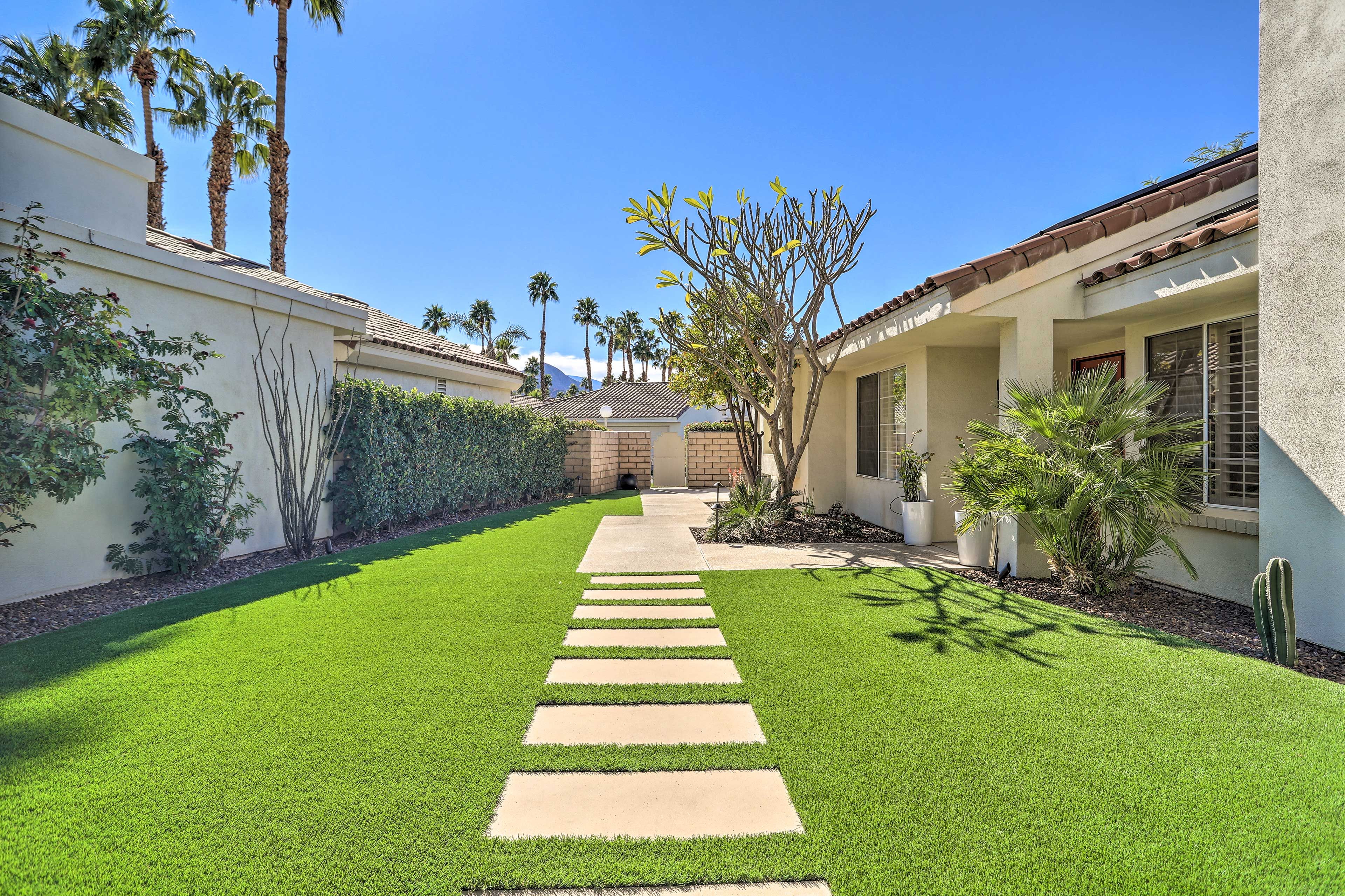 Private Backyard