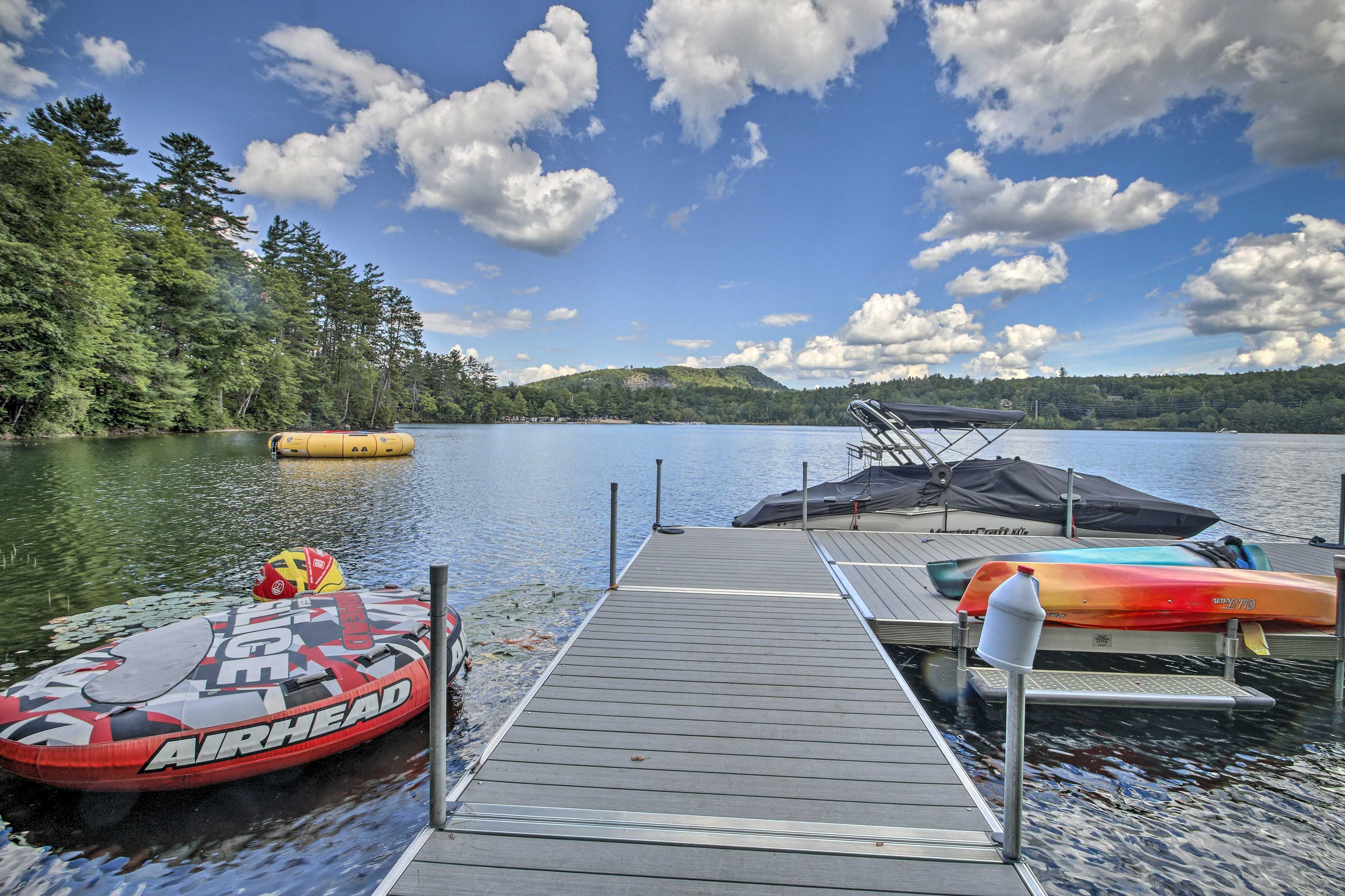 Private Dock | Kayaks | Canoe