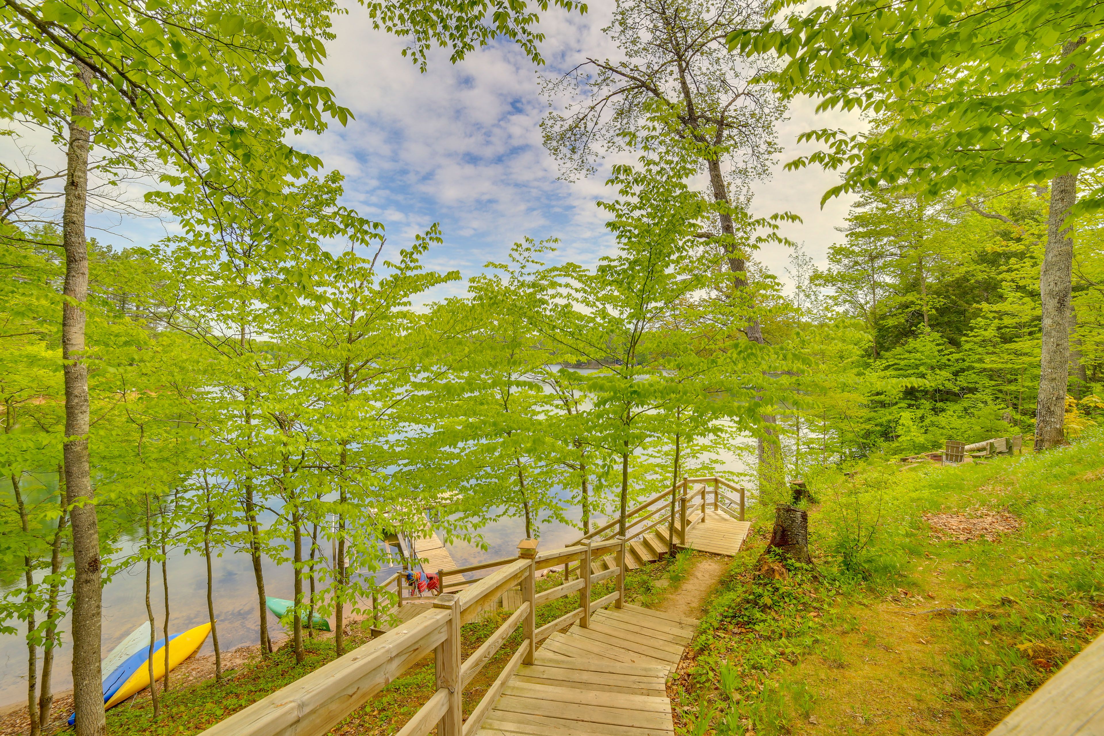 Staircase to Dock Access
