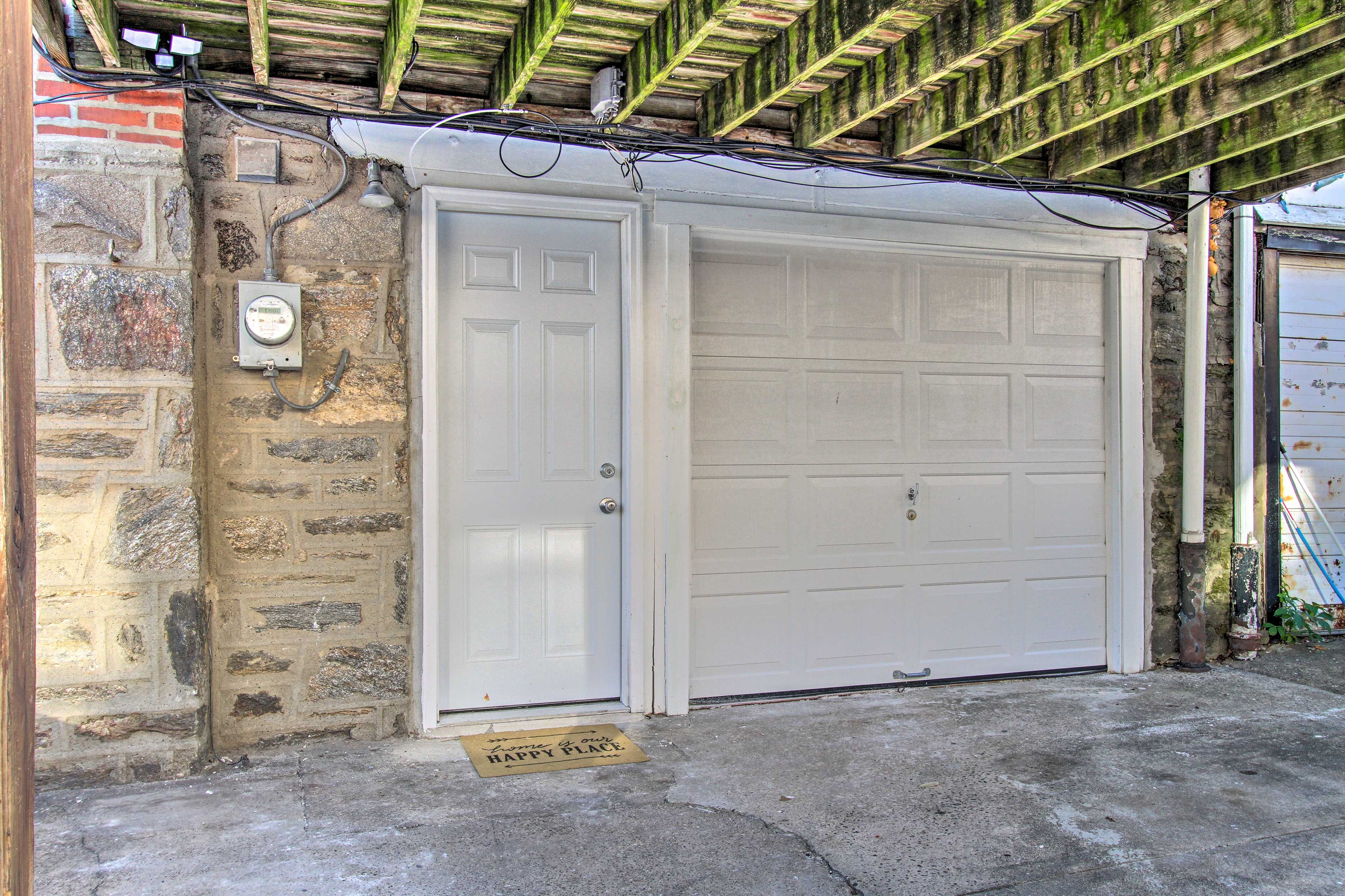 Parking | Driveway (1 Vehicle) | Free Street Parking (Designated Hours)