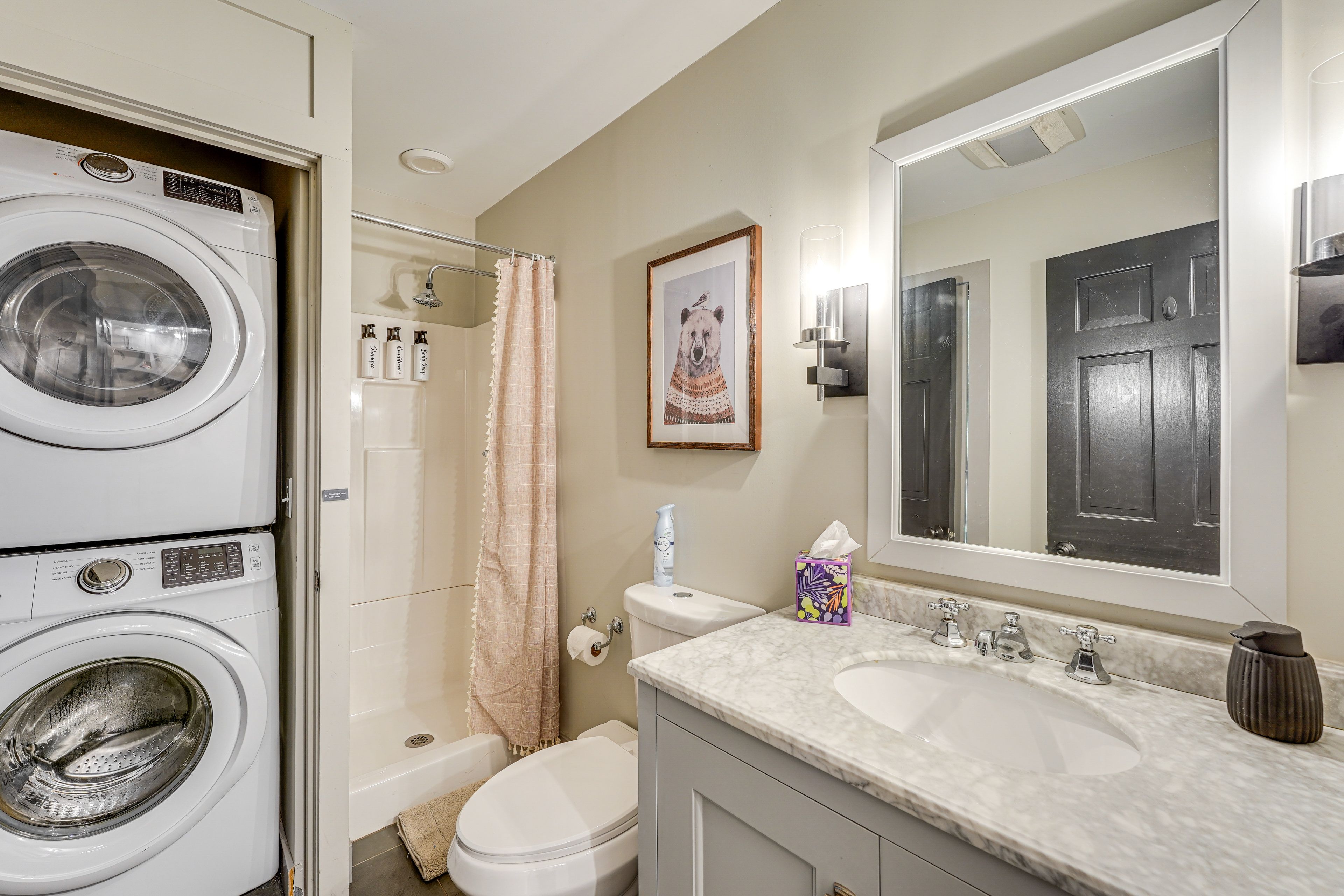 Full Bathroom | In-Unit Laundry