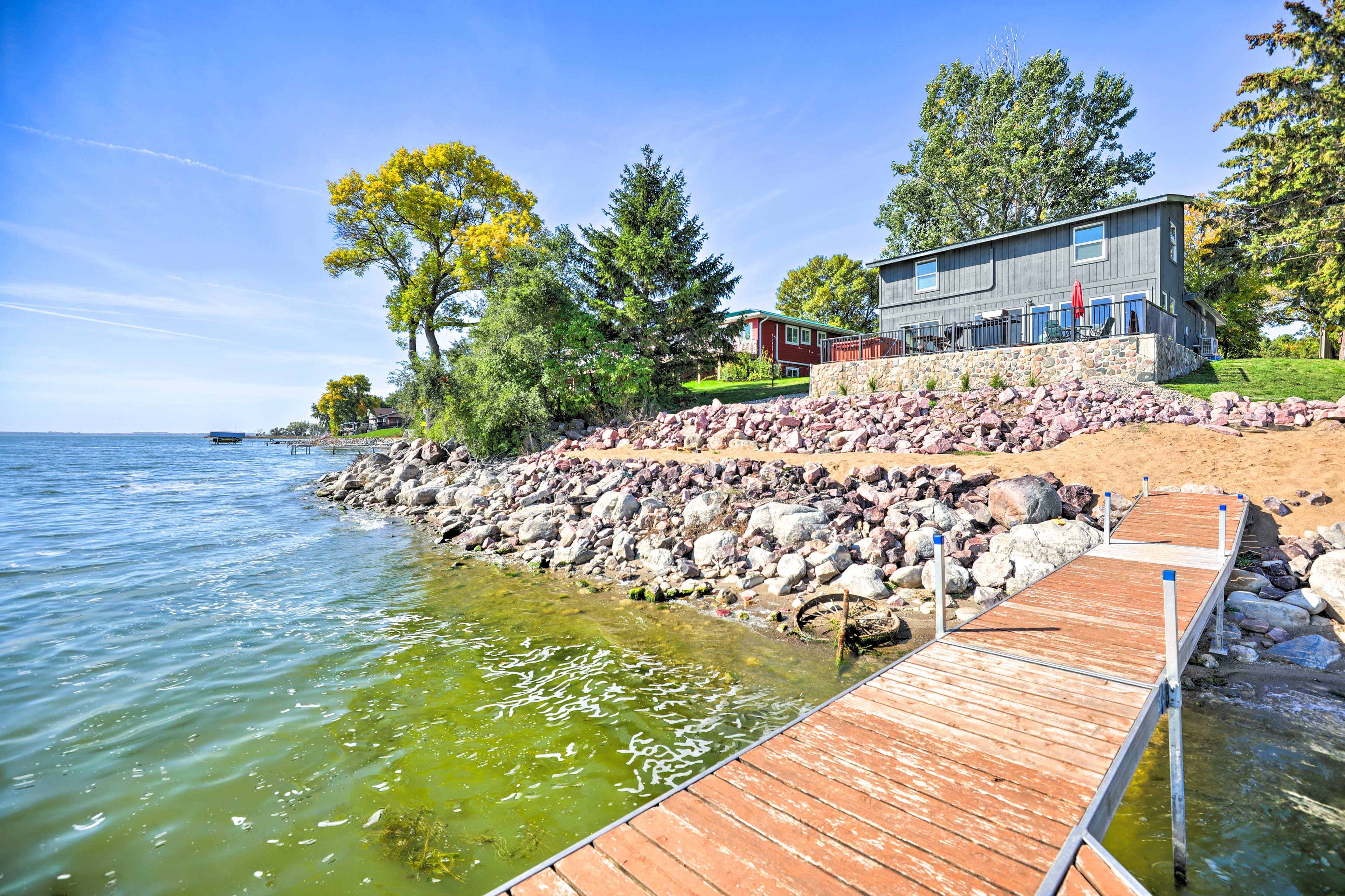 Lake Norden Vacation Rental | 4BR | 1BA | 1,400 Sq Ft | Steps Required