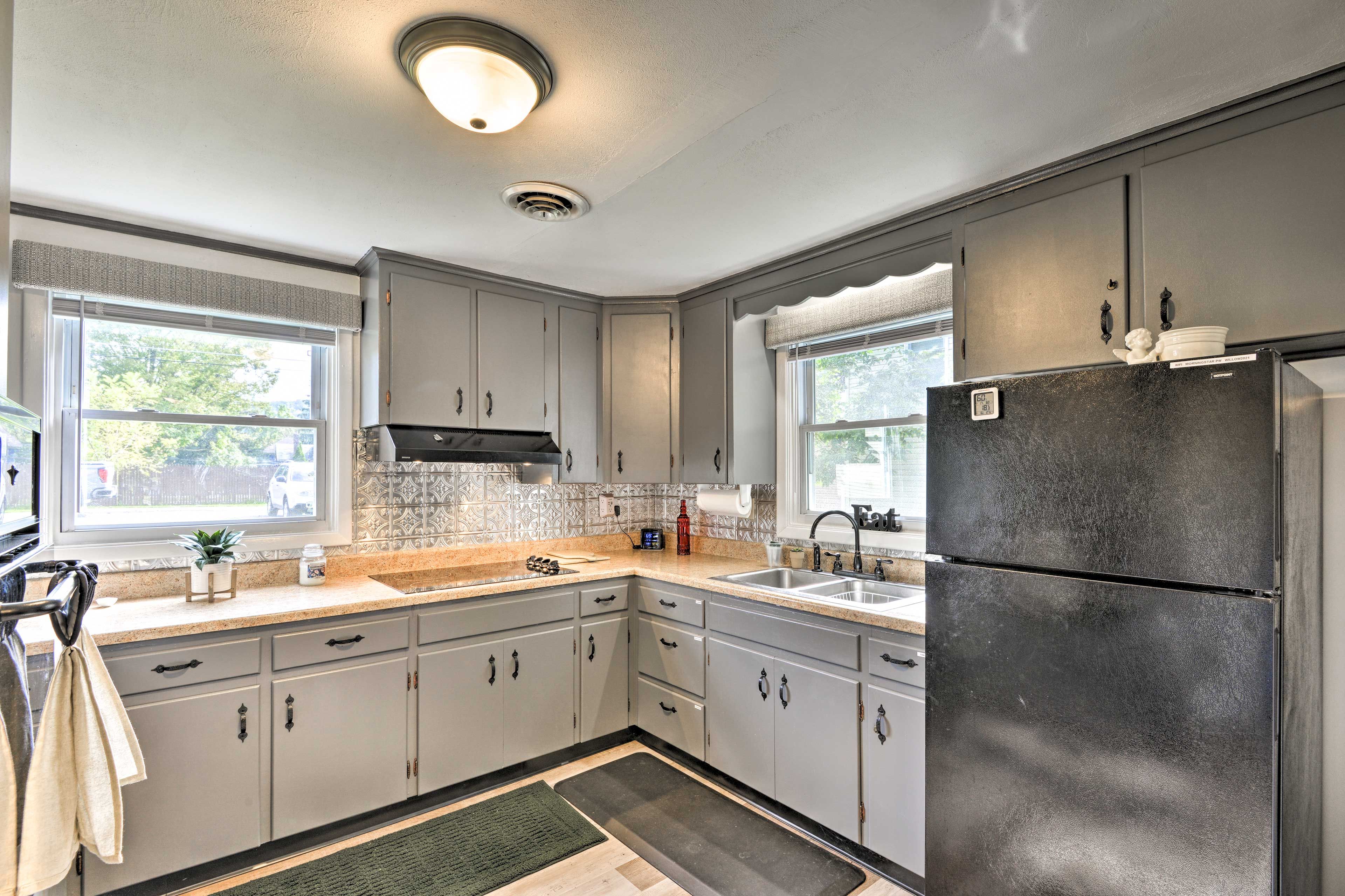 Well-Equipped Kitchen