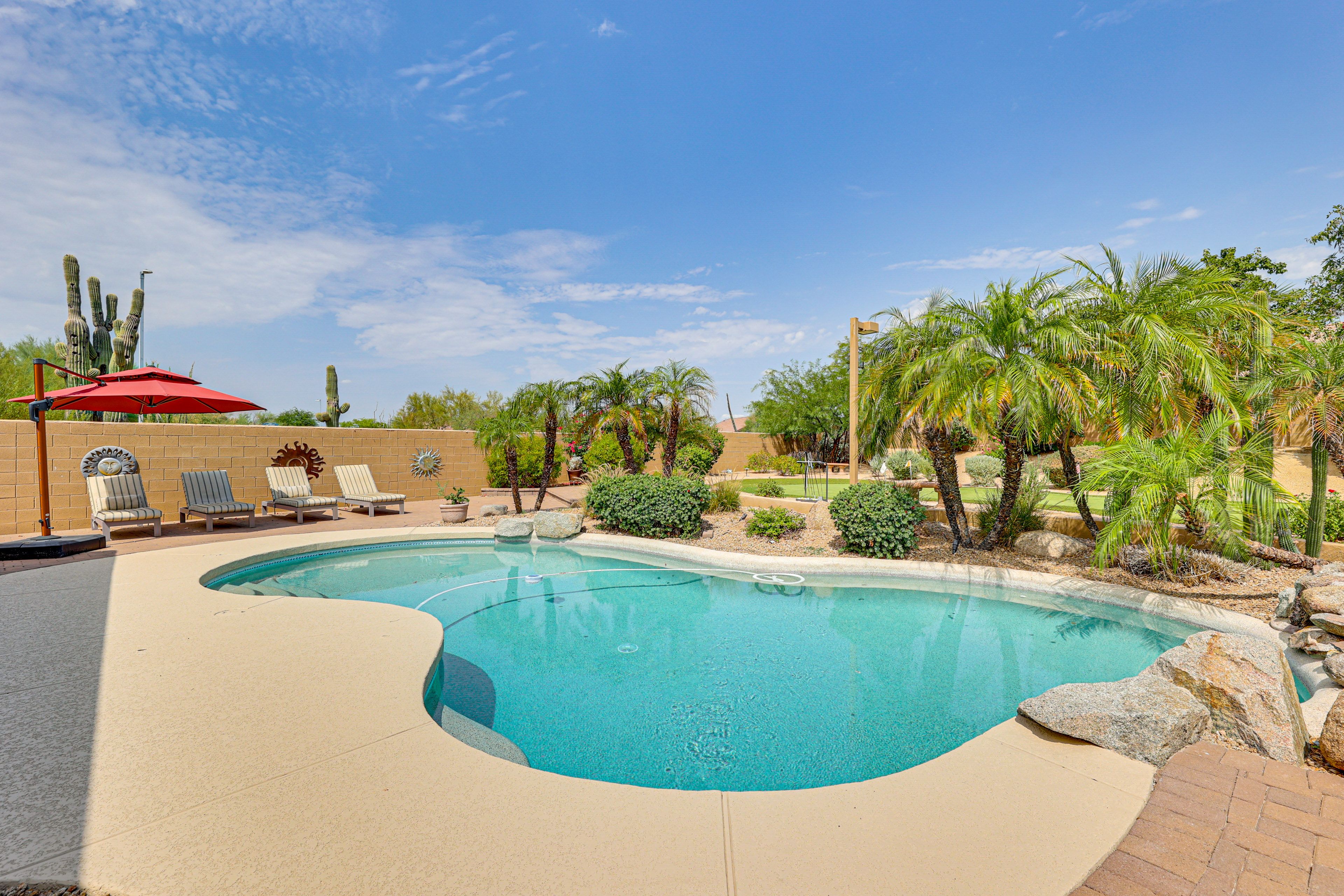 Private Backyard