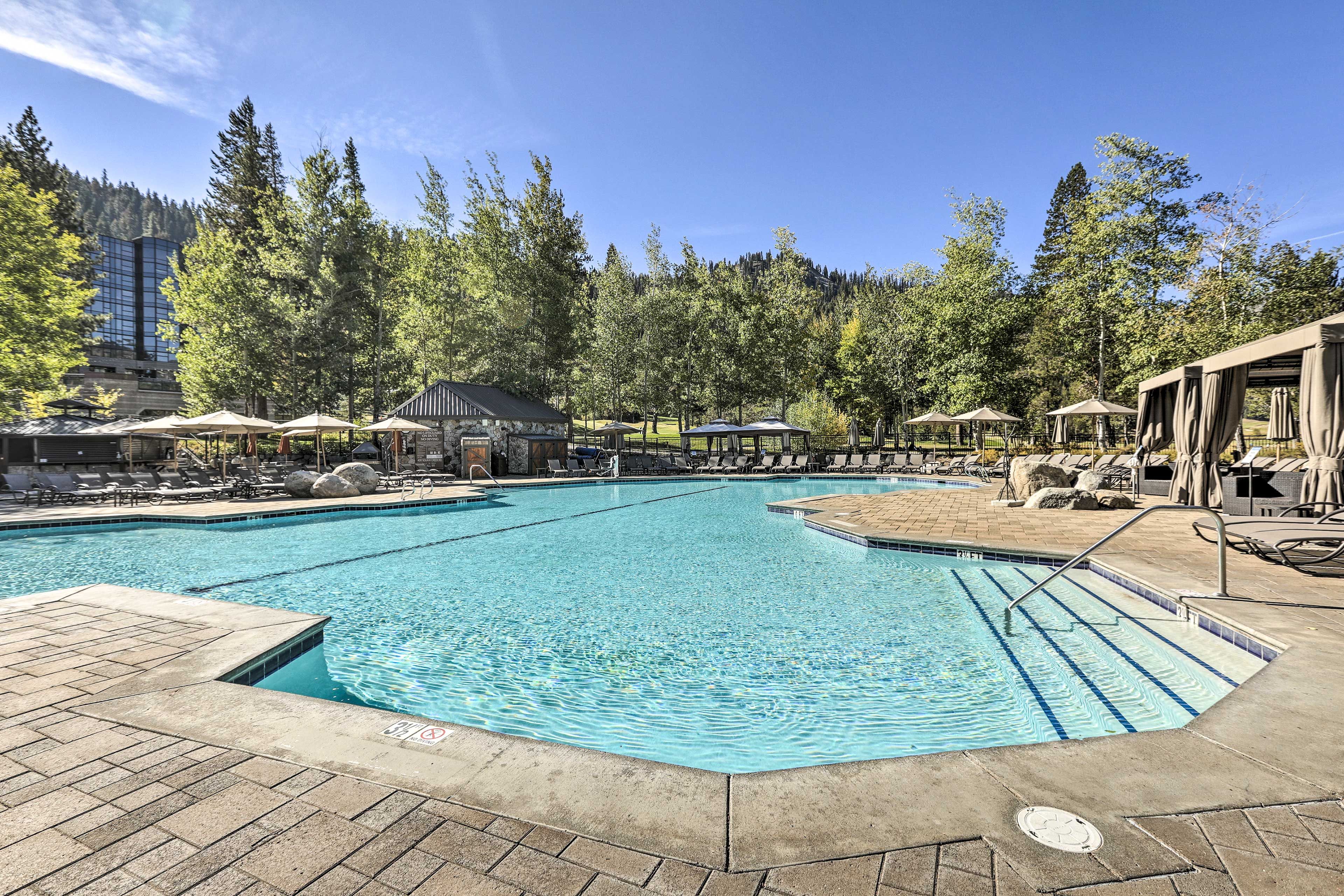 Olympic Valley Vacation Rental | 1BR | 1BA | 630 Sq Ft | Step-Free Access