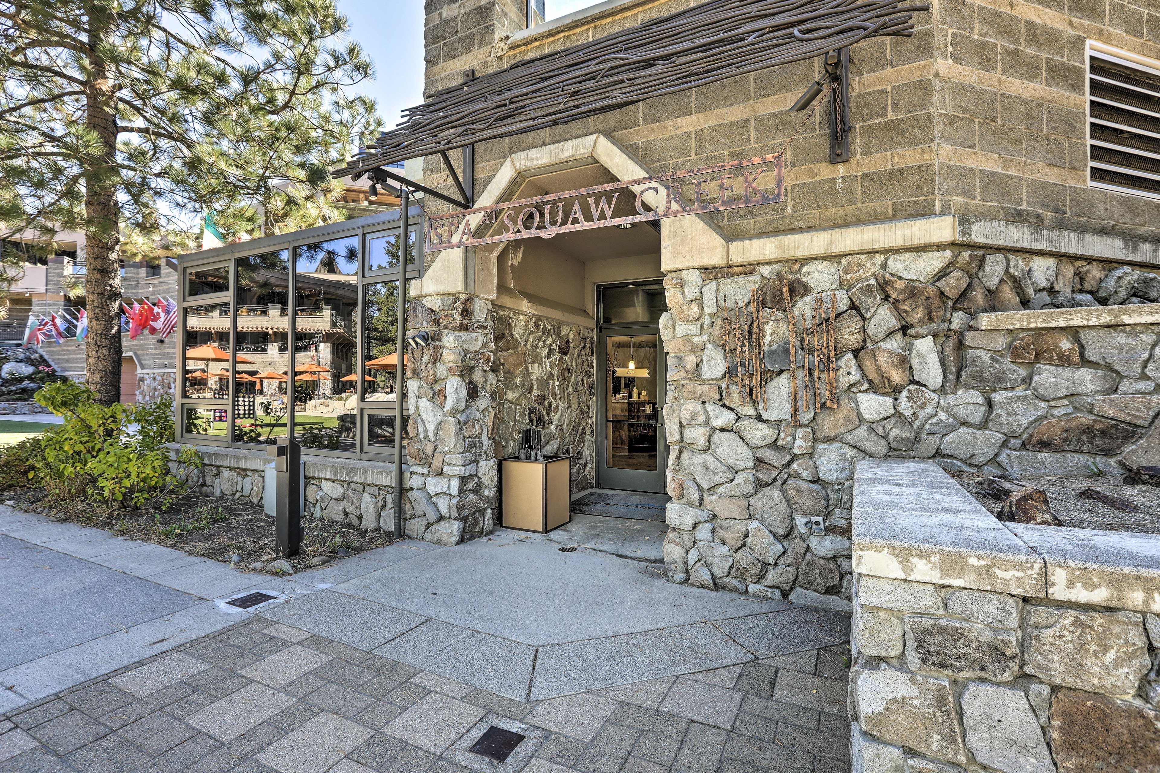 Spa Entrance