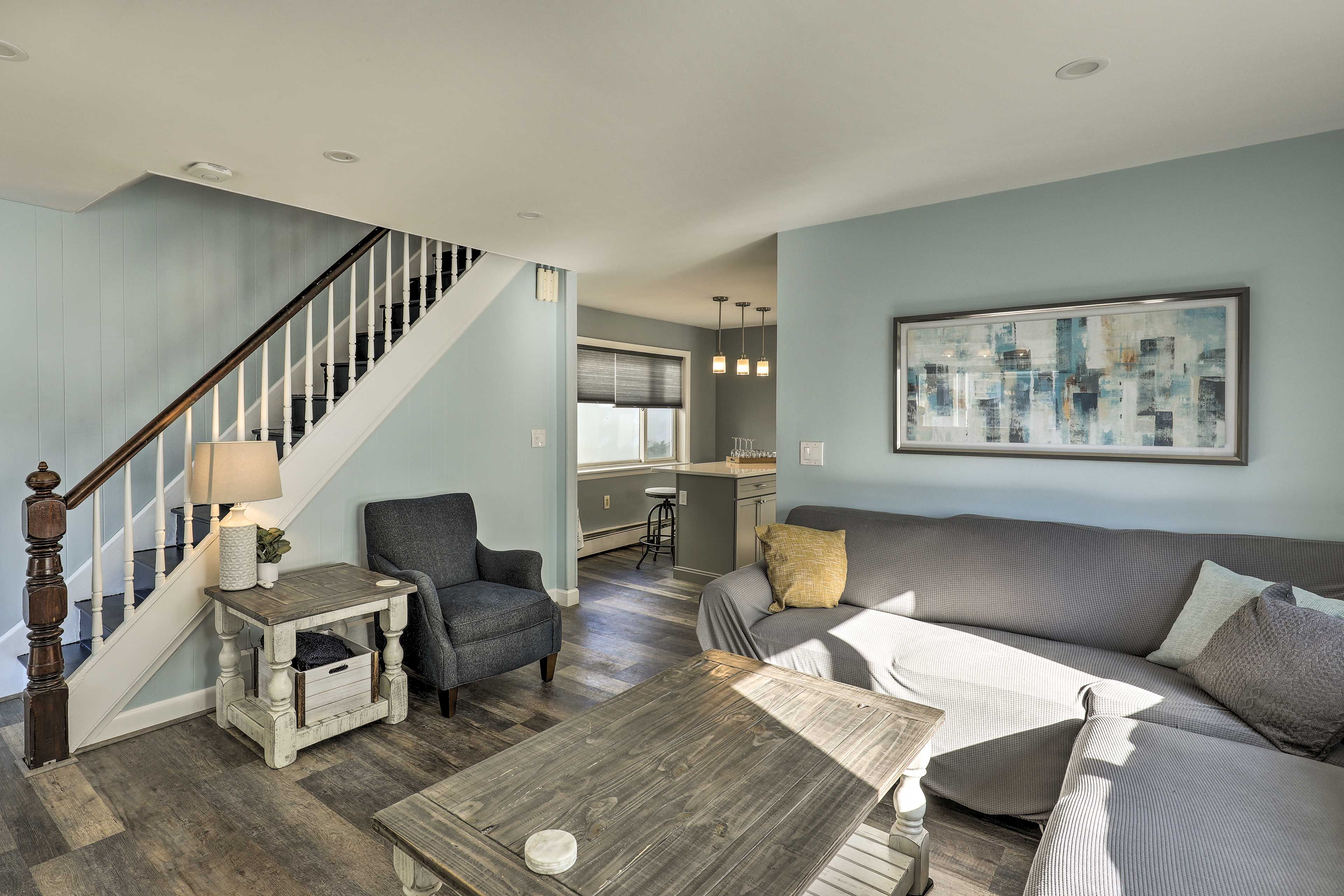 Living Room | Remote Work Friendly | Pets Welcome