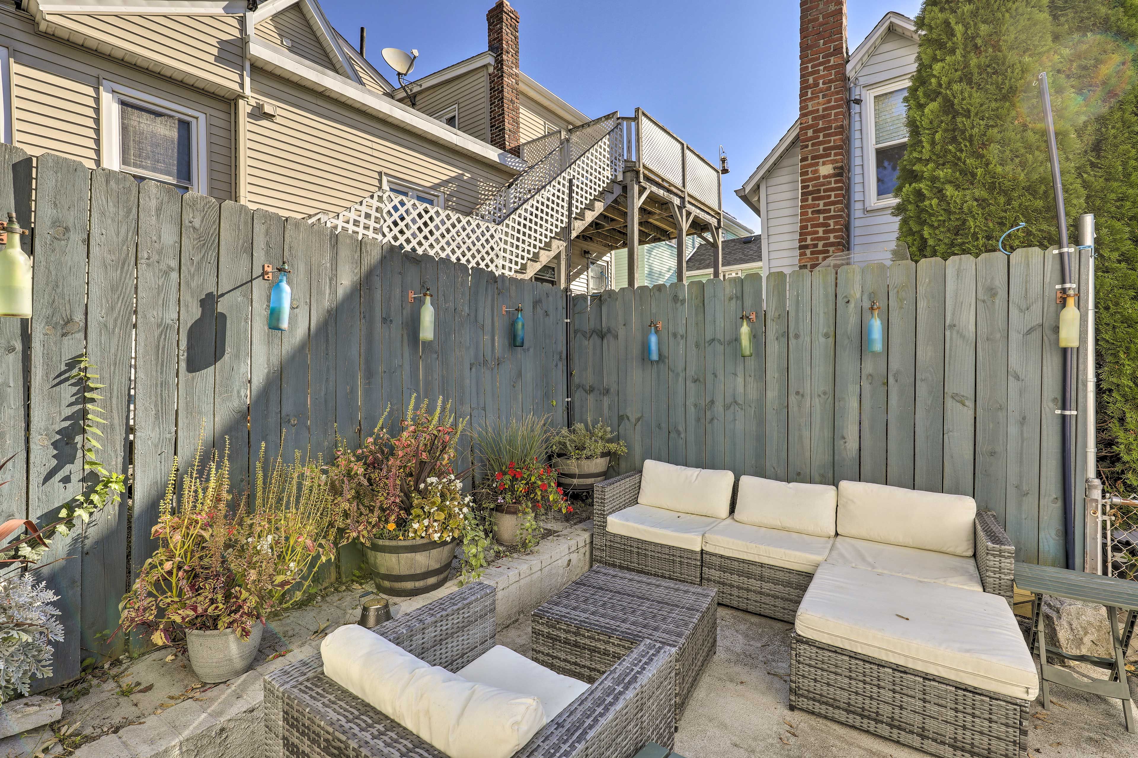 Fenced-In Yard w/ Patio
