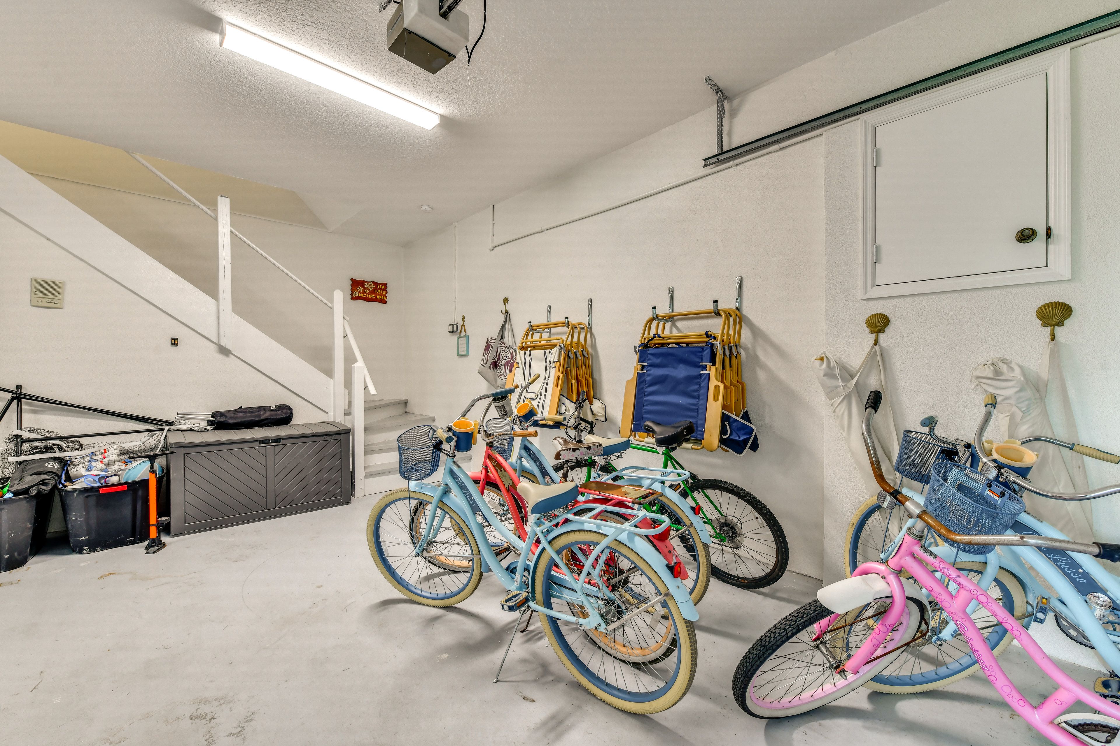 Beach Gear & Bikes Provided