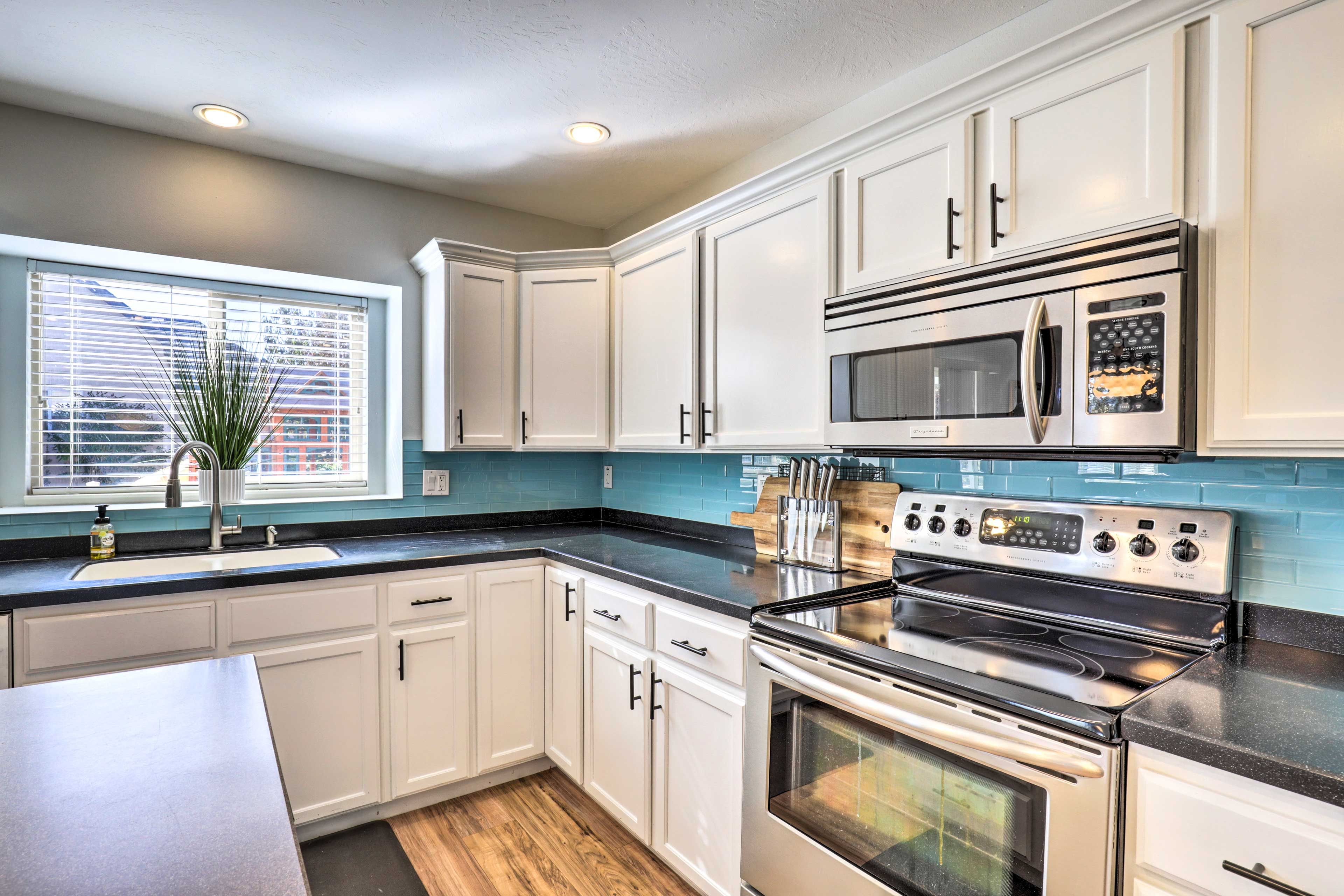 Fully Equipped Kitchen | Main Floor | Spices | Cooking Basics