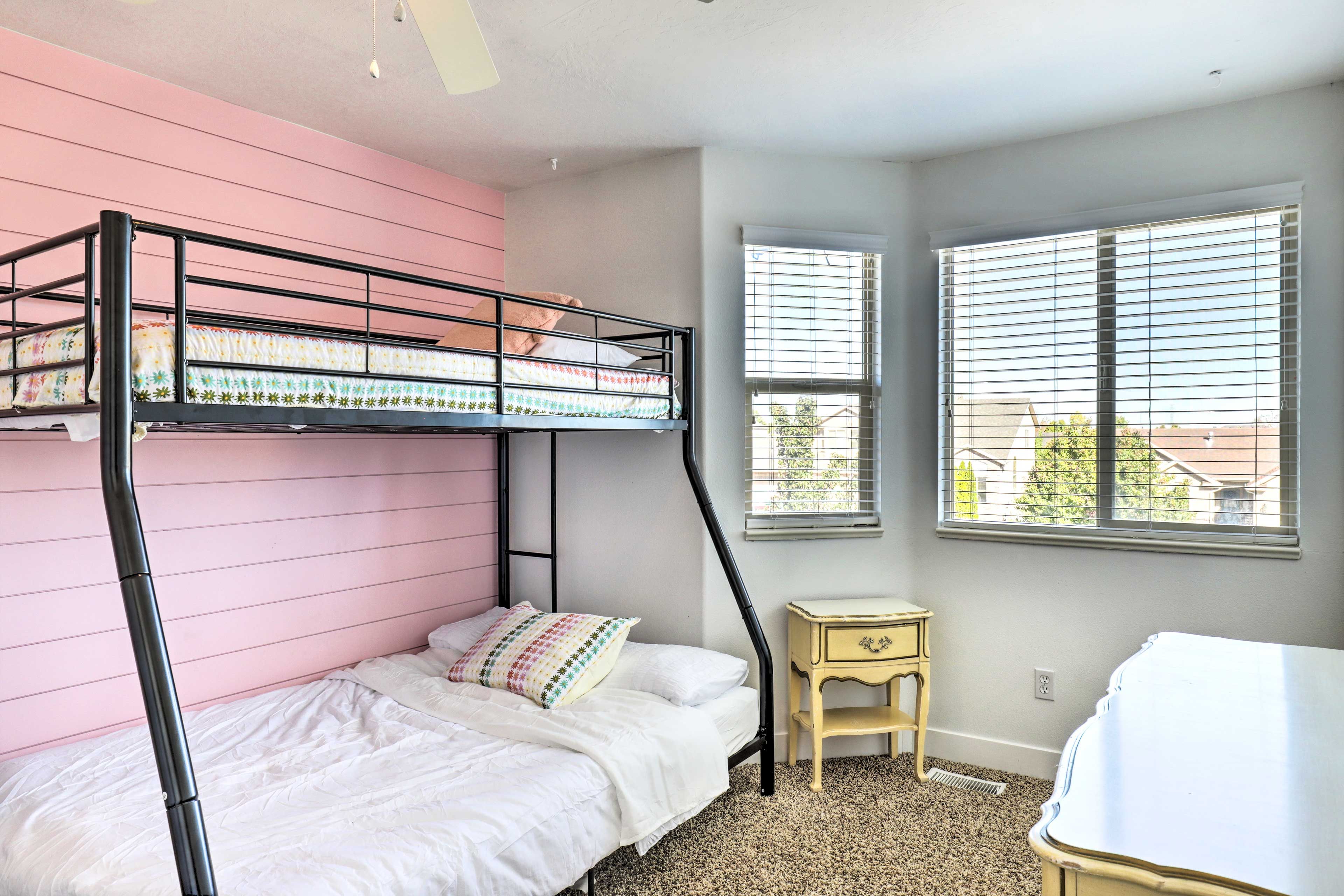 Bedroom 4 | 2nd Floor | Stairs Required | Twin/Full Bunk Bed
