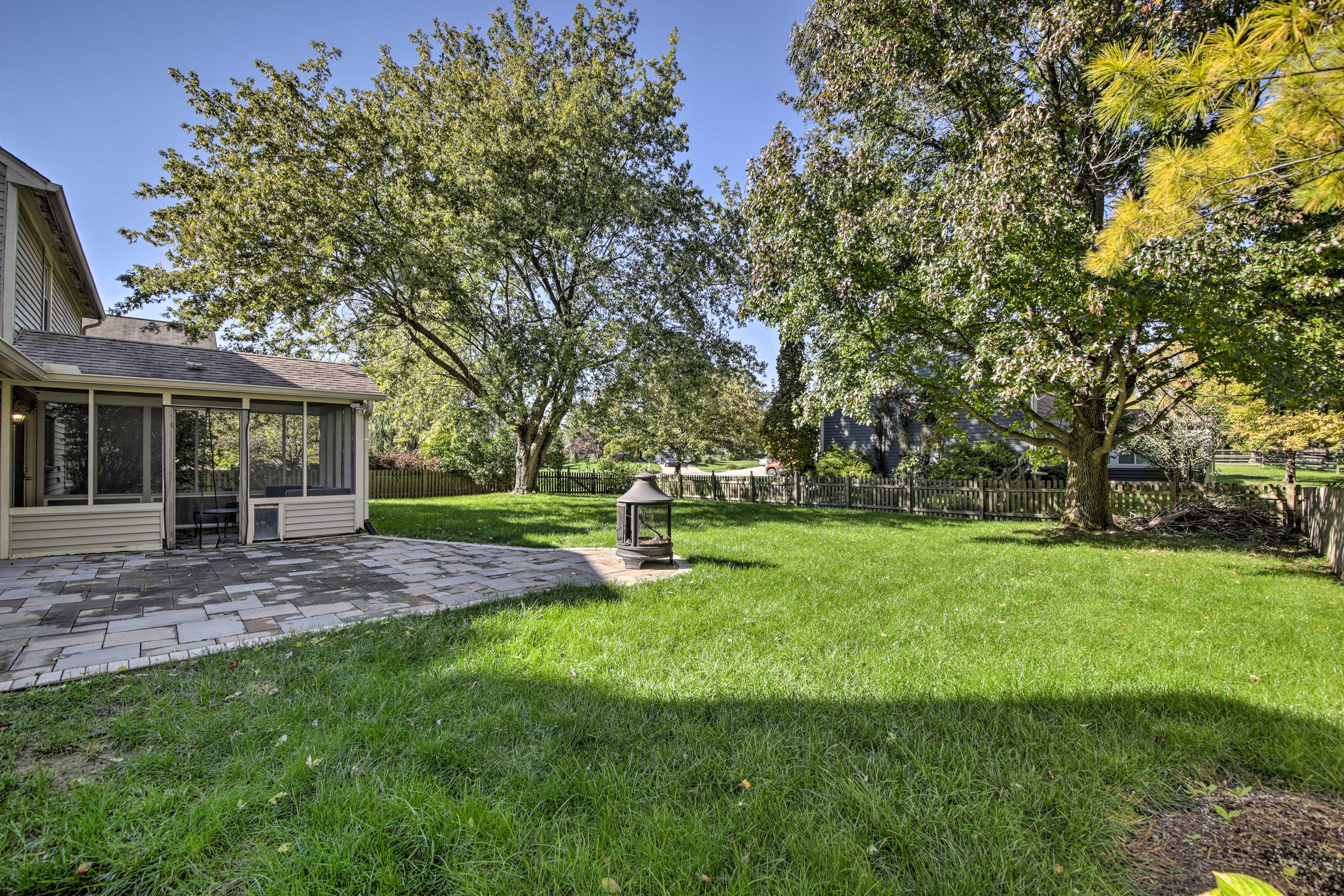 Private Backyard