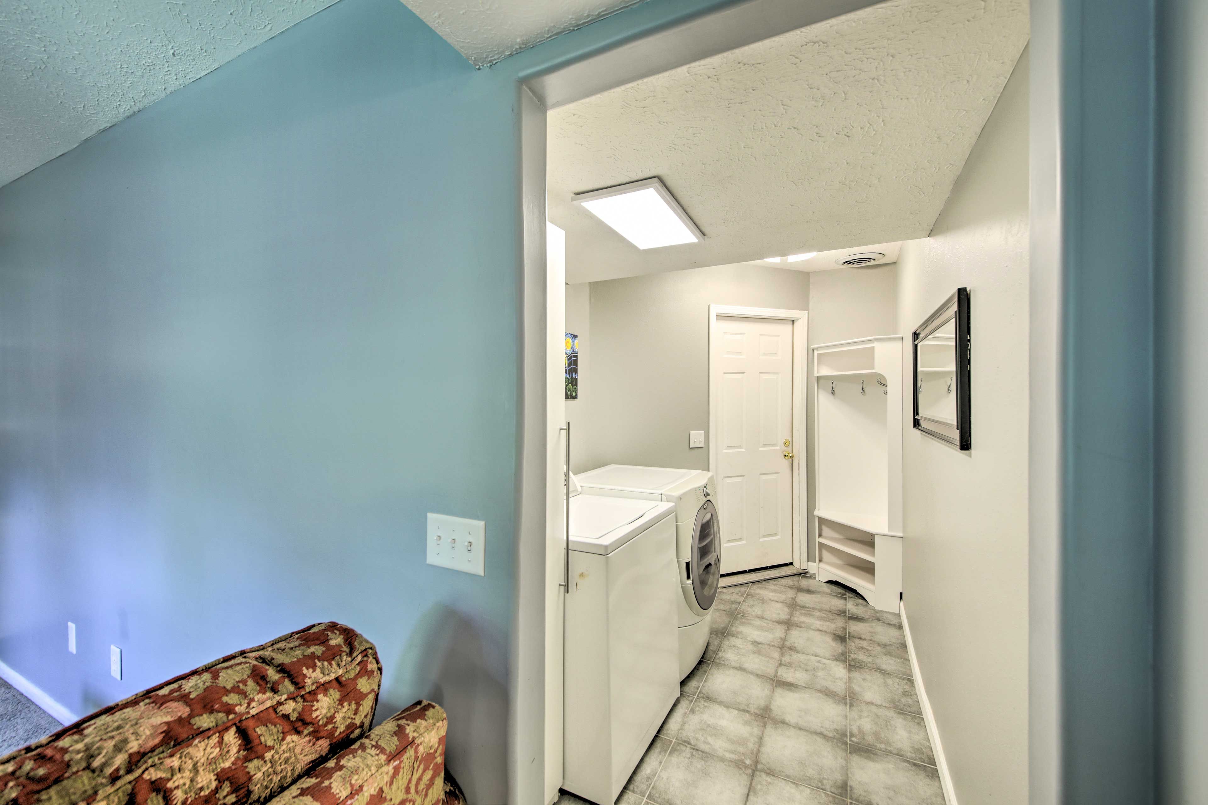 Laundry Room | Detergent Provided