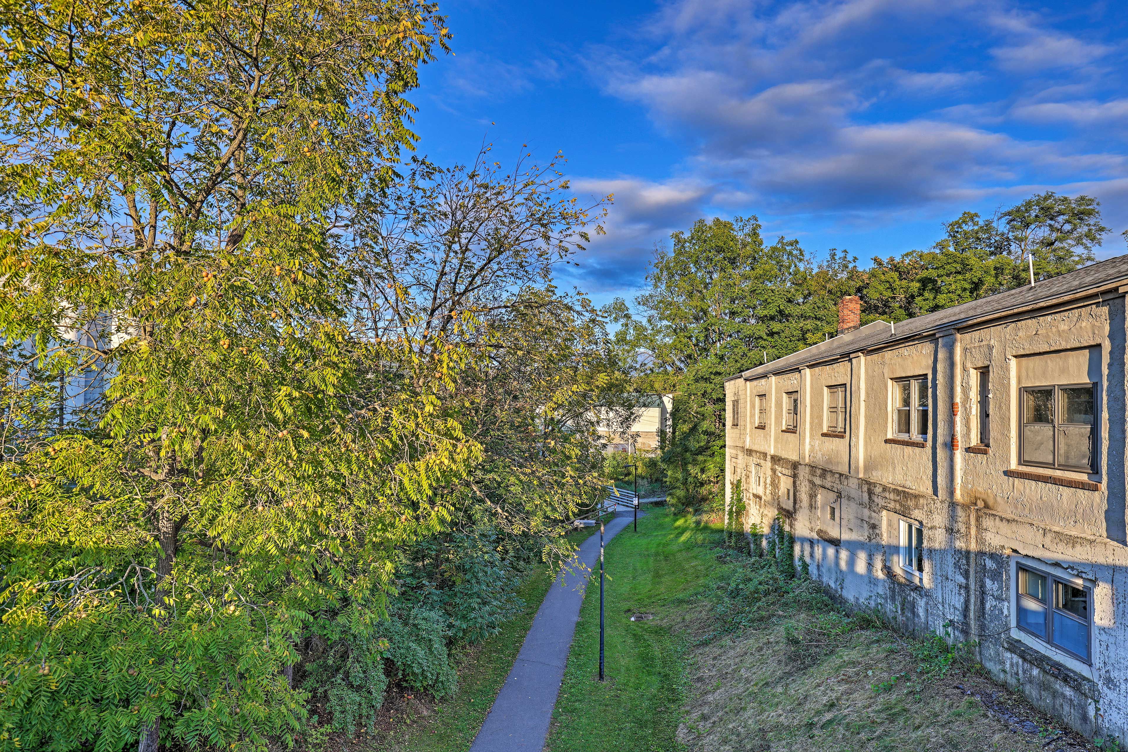 Exterior | Direct Access | Keuka Lake Outlet Trail
