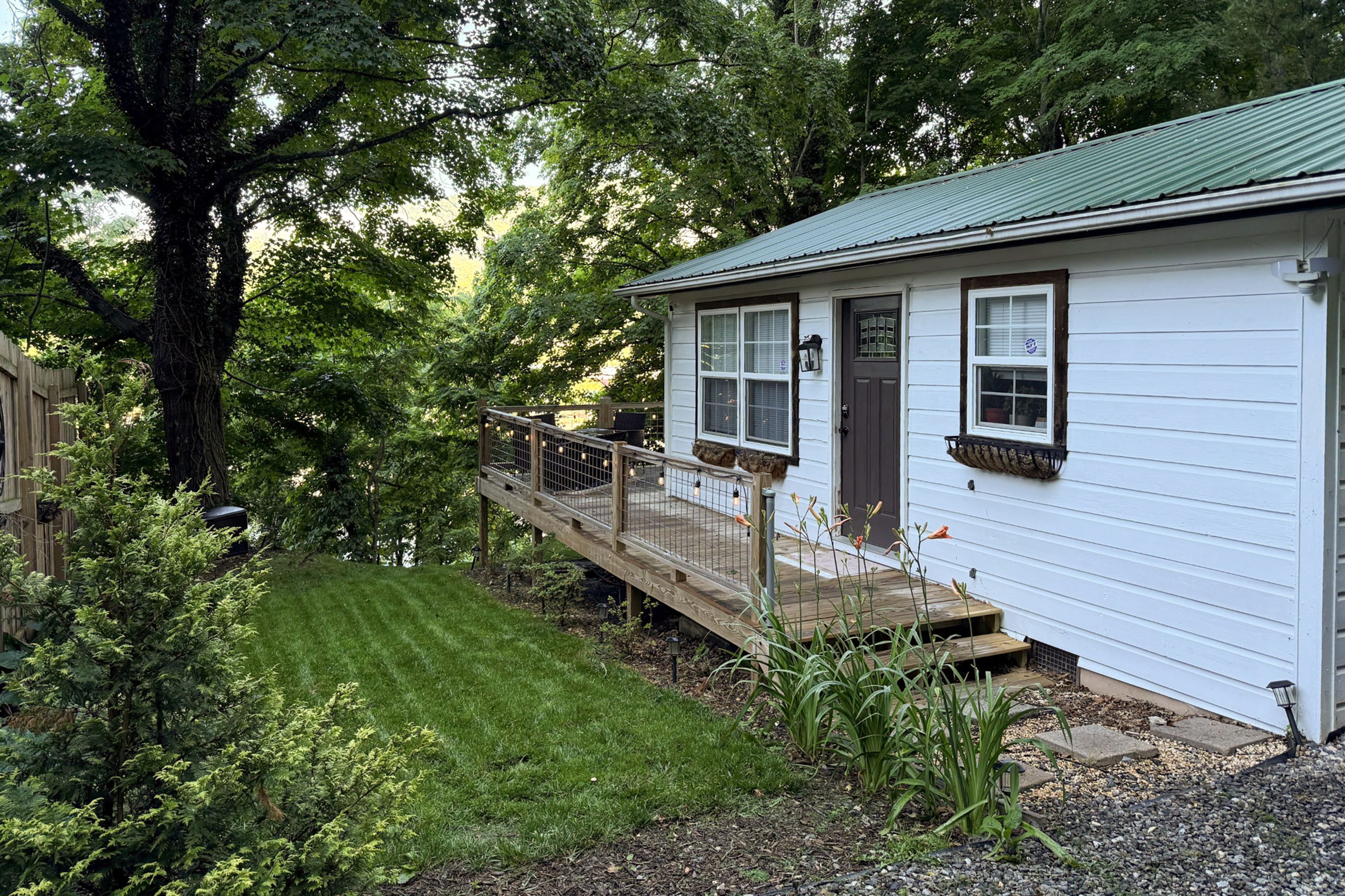 Cottage Exterior | Private Hot Tub