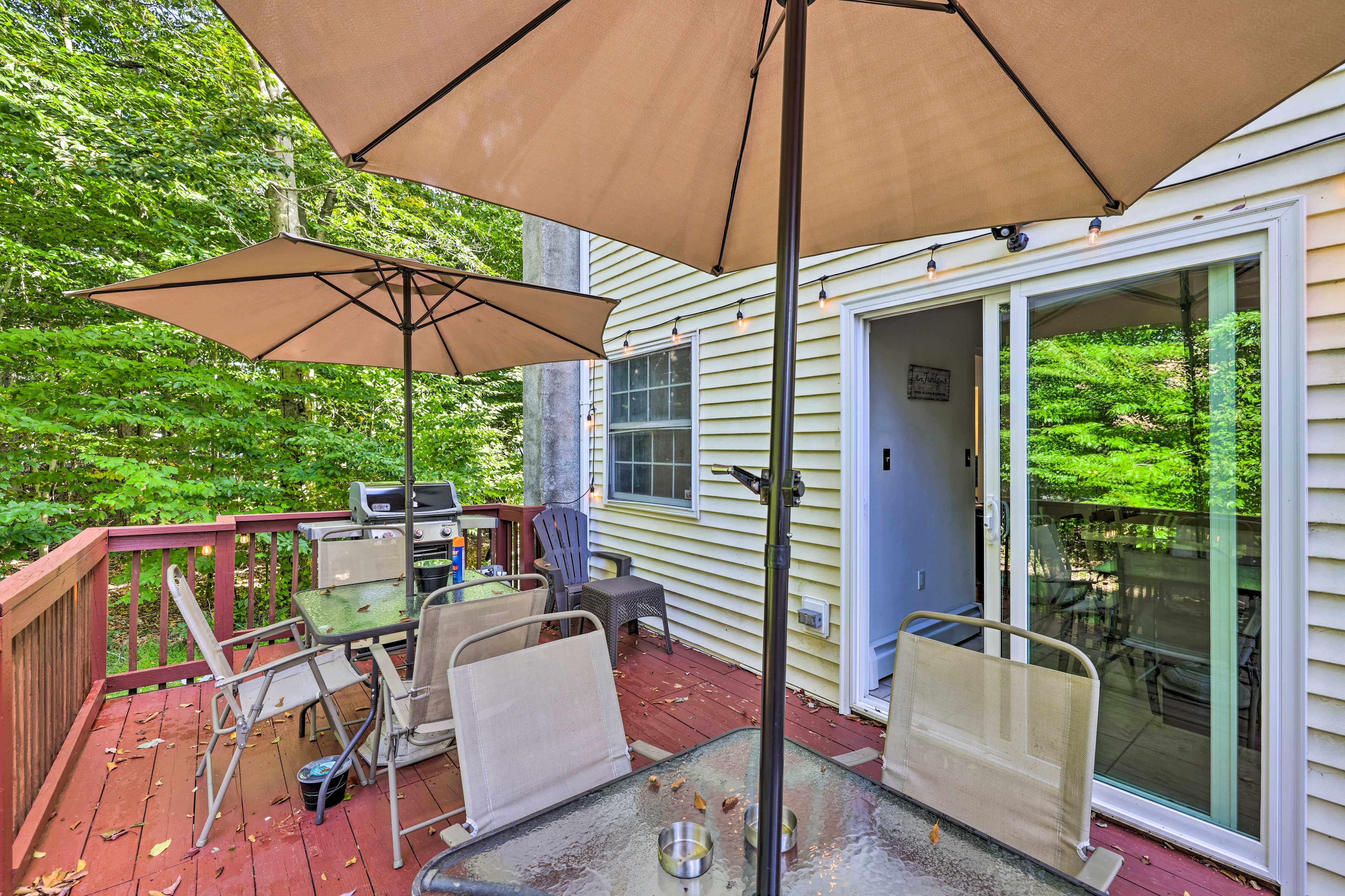Deck | Wooded Views