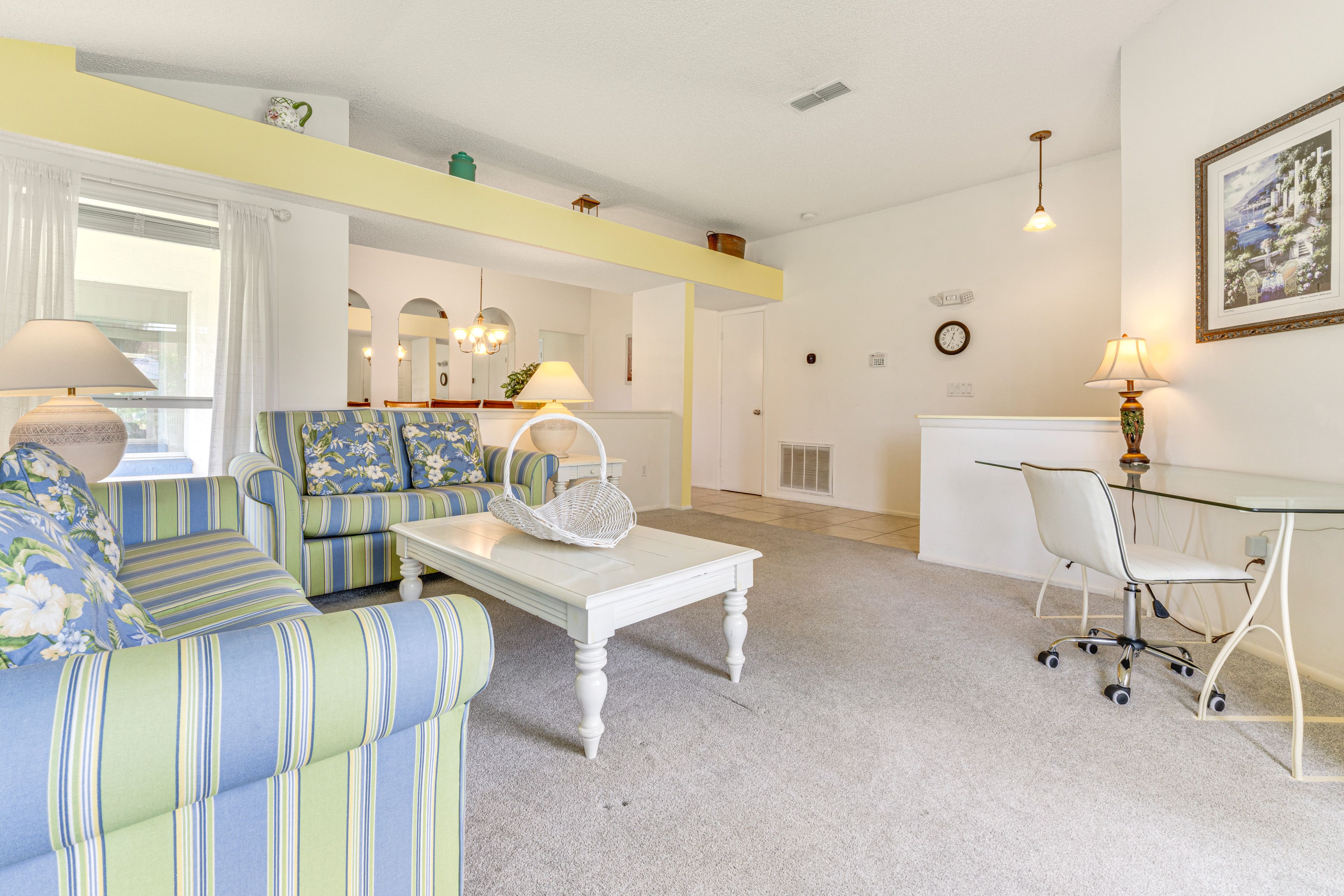 Family Room | Desk | Remote-Work Friendly