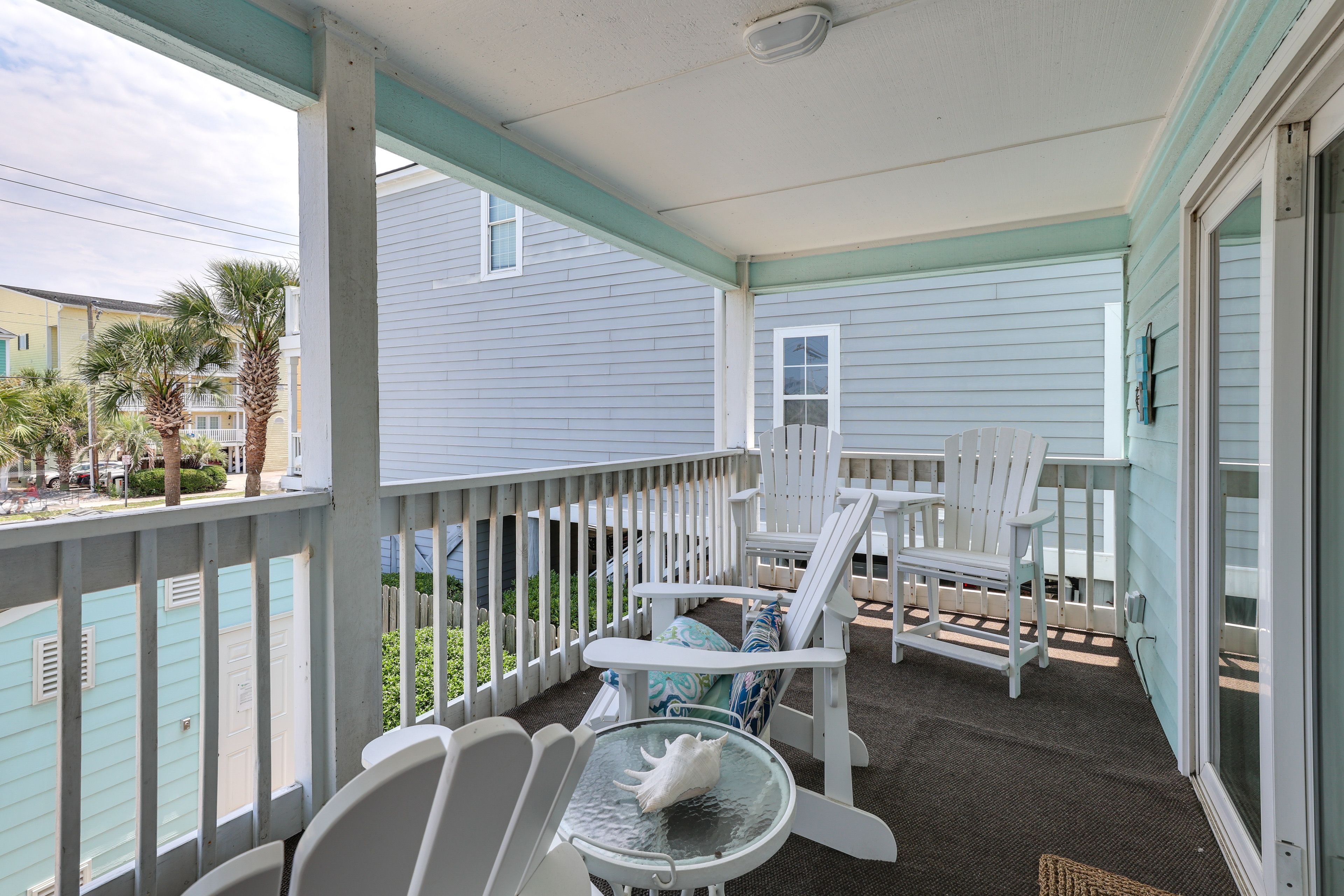 Private Balcony | Pool & Partial Ocean Views