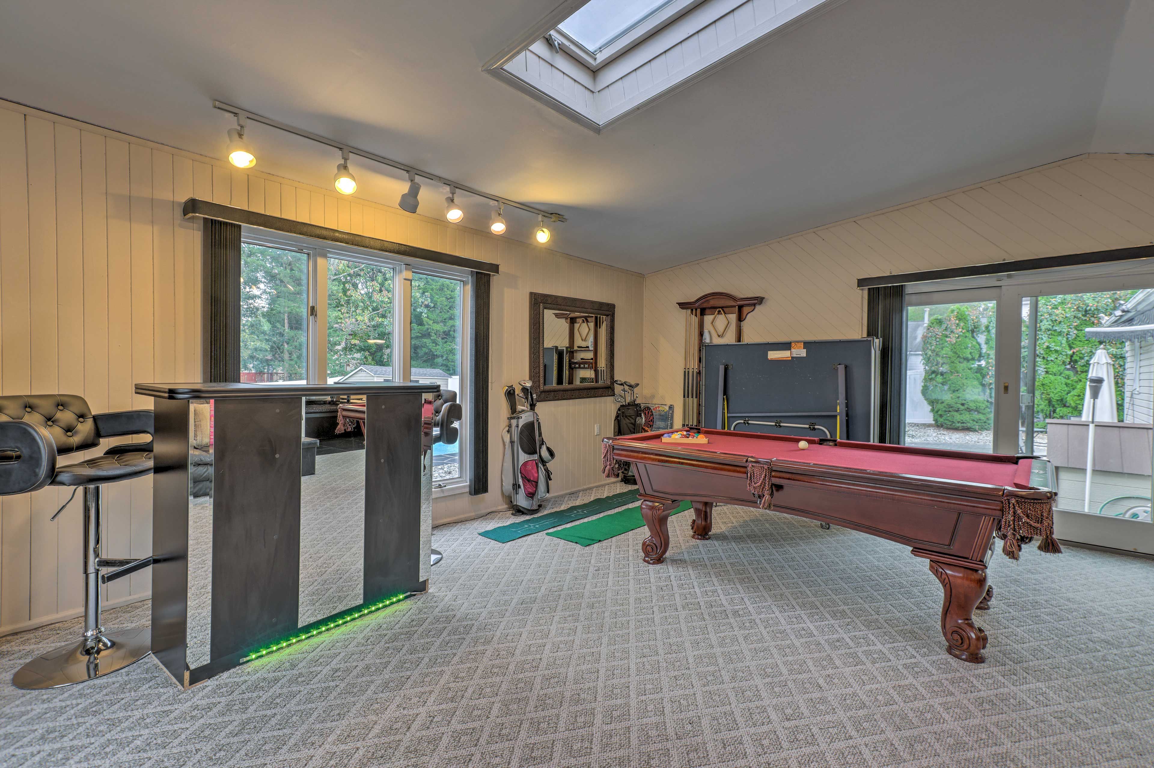 Game Room | Access to Backyard