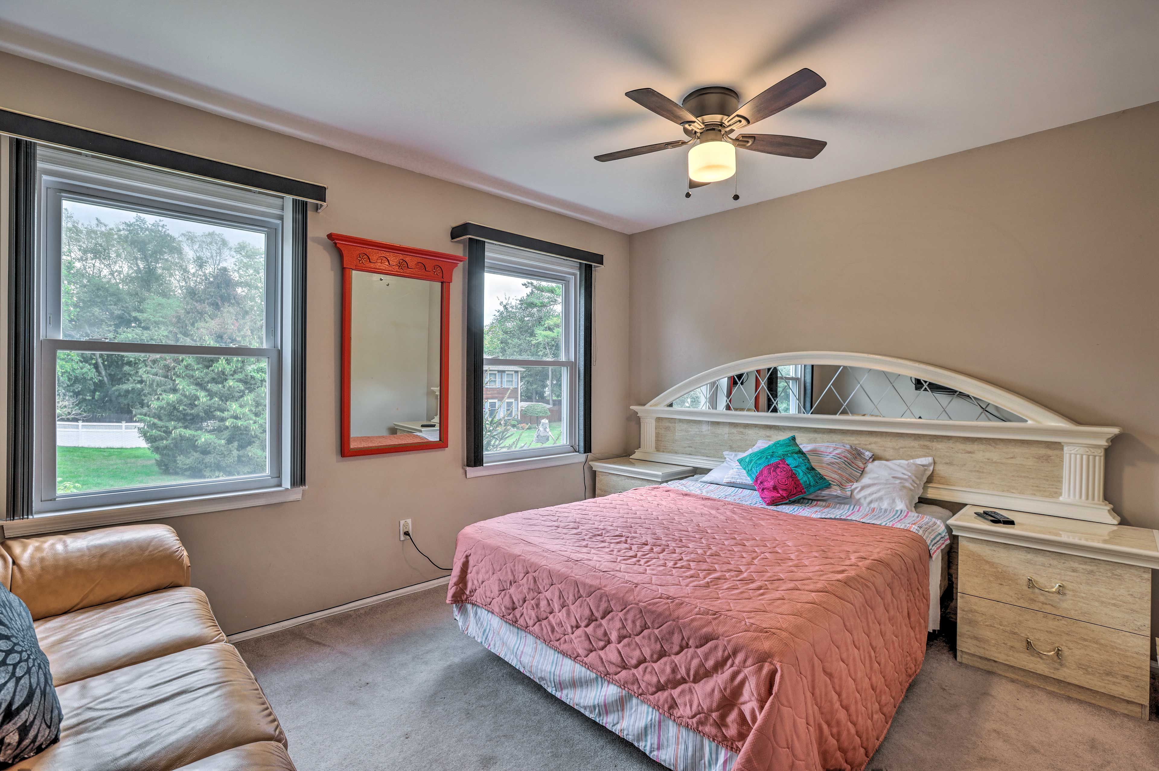Bedroom 1 | King Bed | Sleeper Sofa | Upper Level