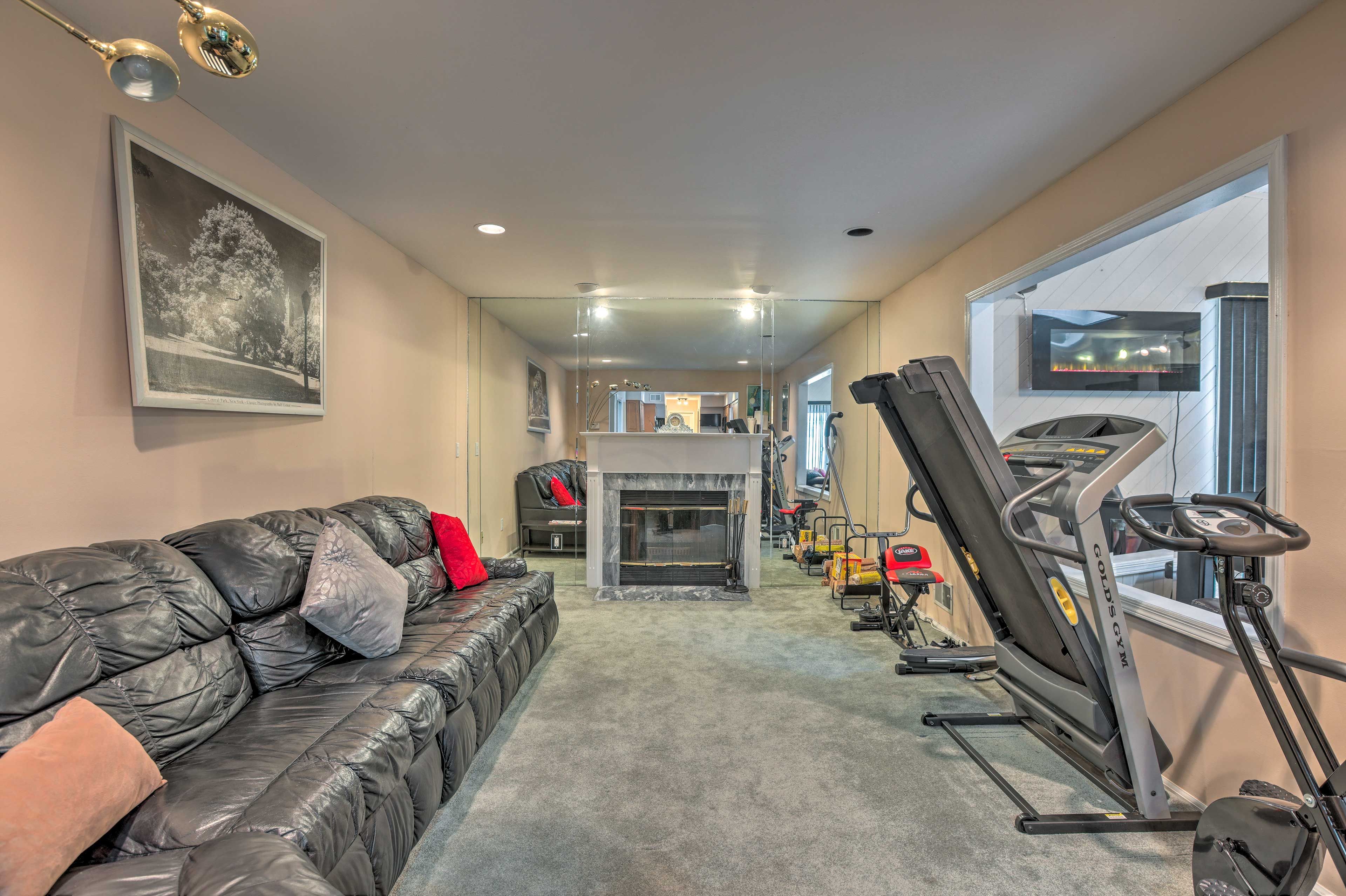 Recreation Room | Fireplace