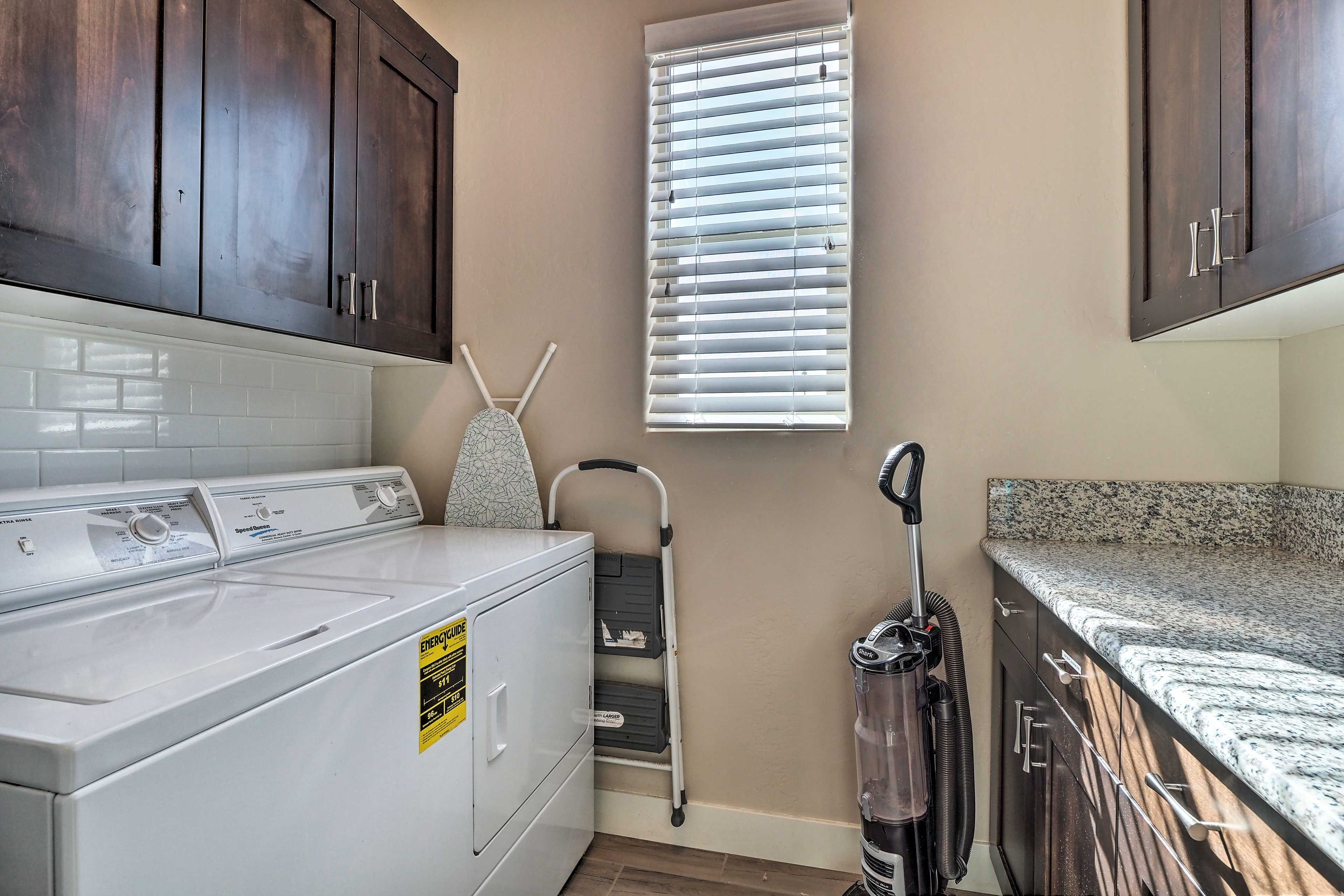 Laundry Room | 1st Floor | Laundry Detergent | Trash Bags/Paper Towels