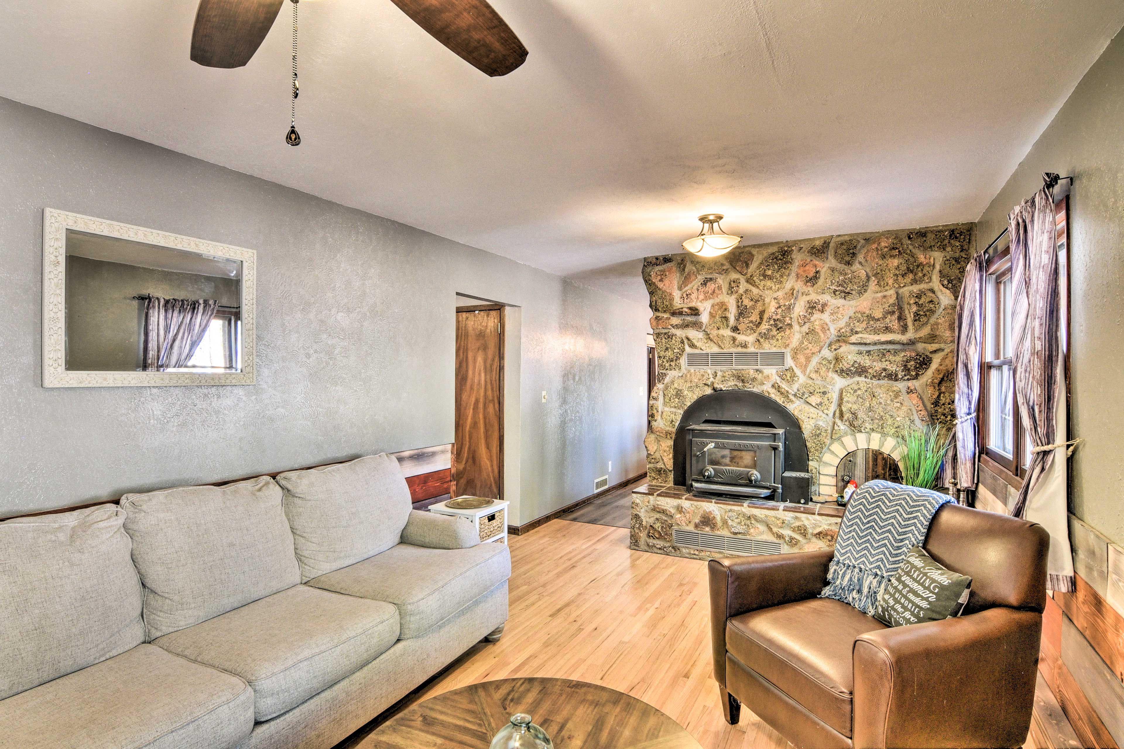 Living Room | Wood-Burning Stove