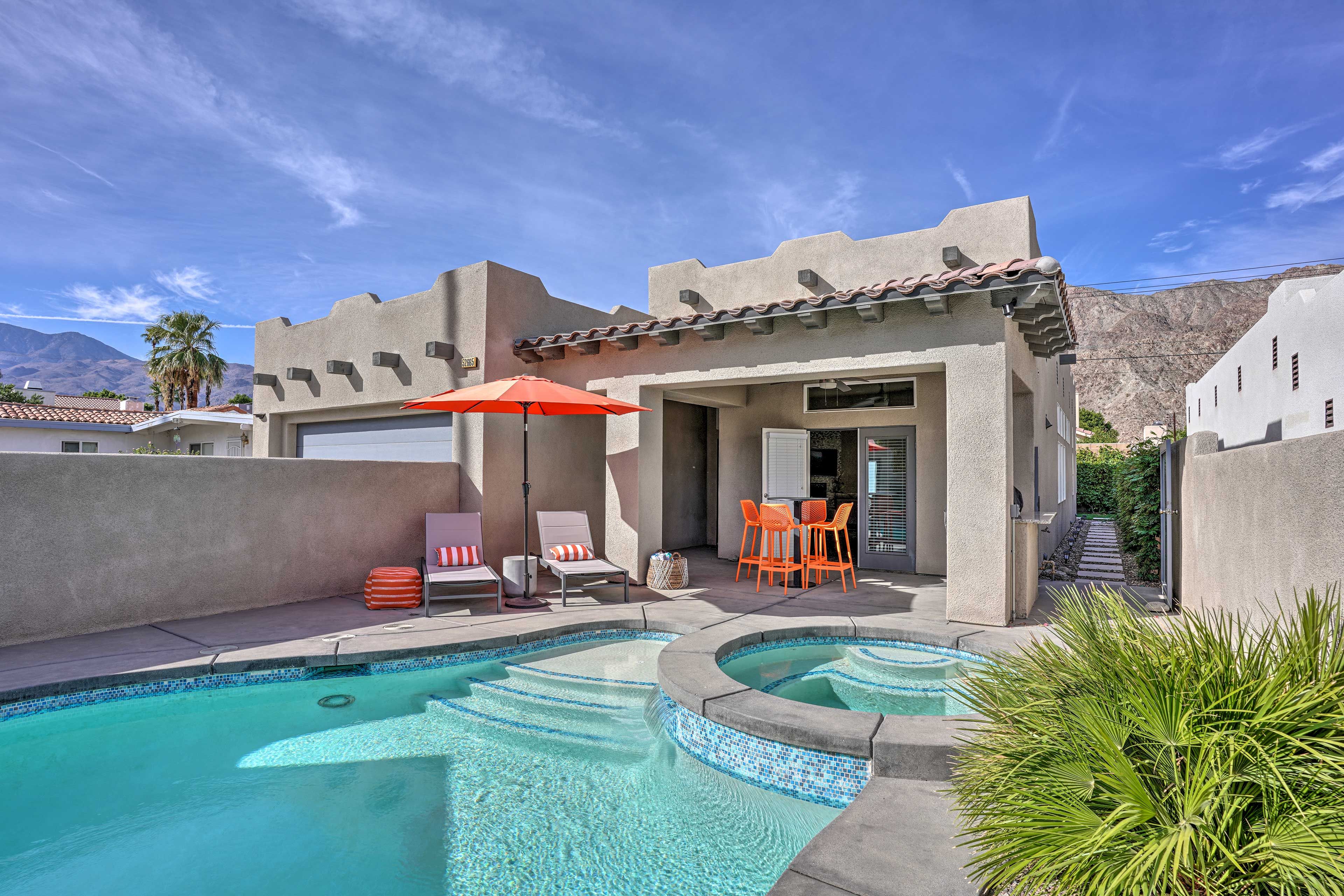 La Quinta Vacation Rental | 3BR | 2BA | 1,845 Sq Ft | Stairs Required to Access