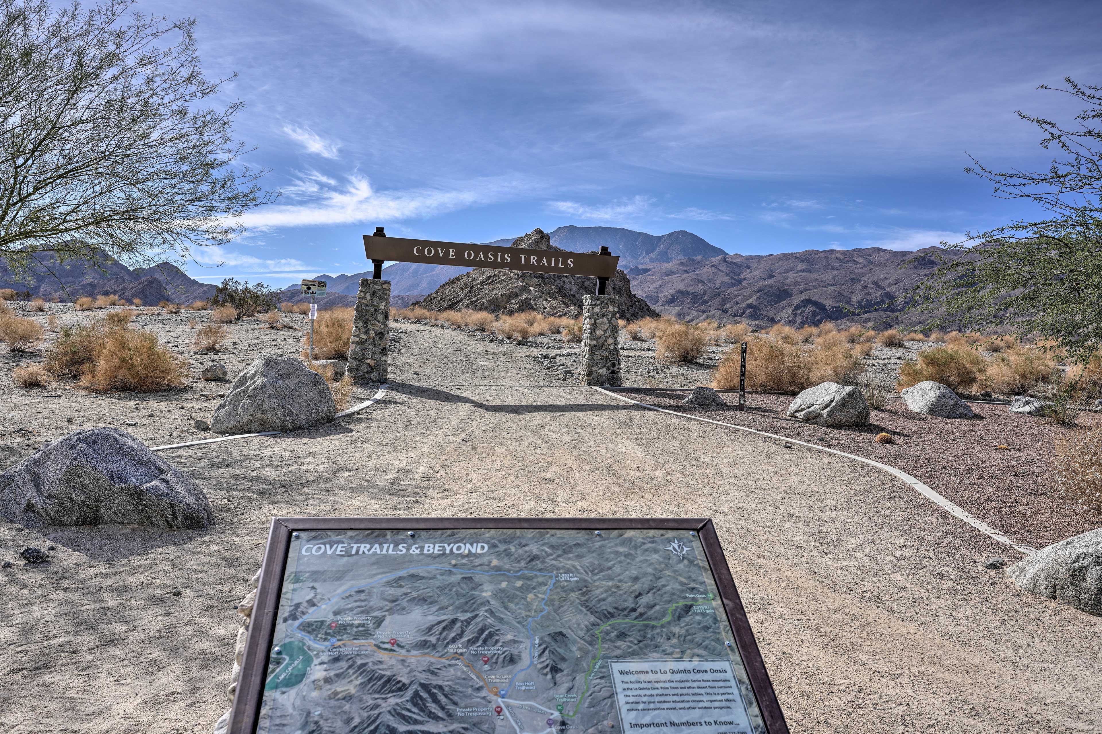 Cove Oasis Trailhead (2.0 miles)