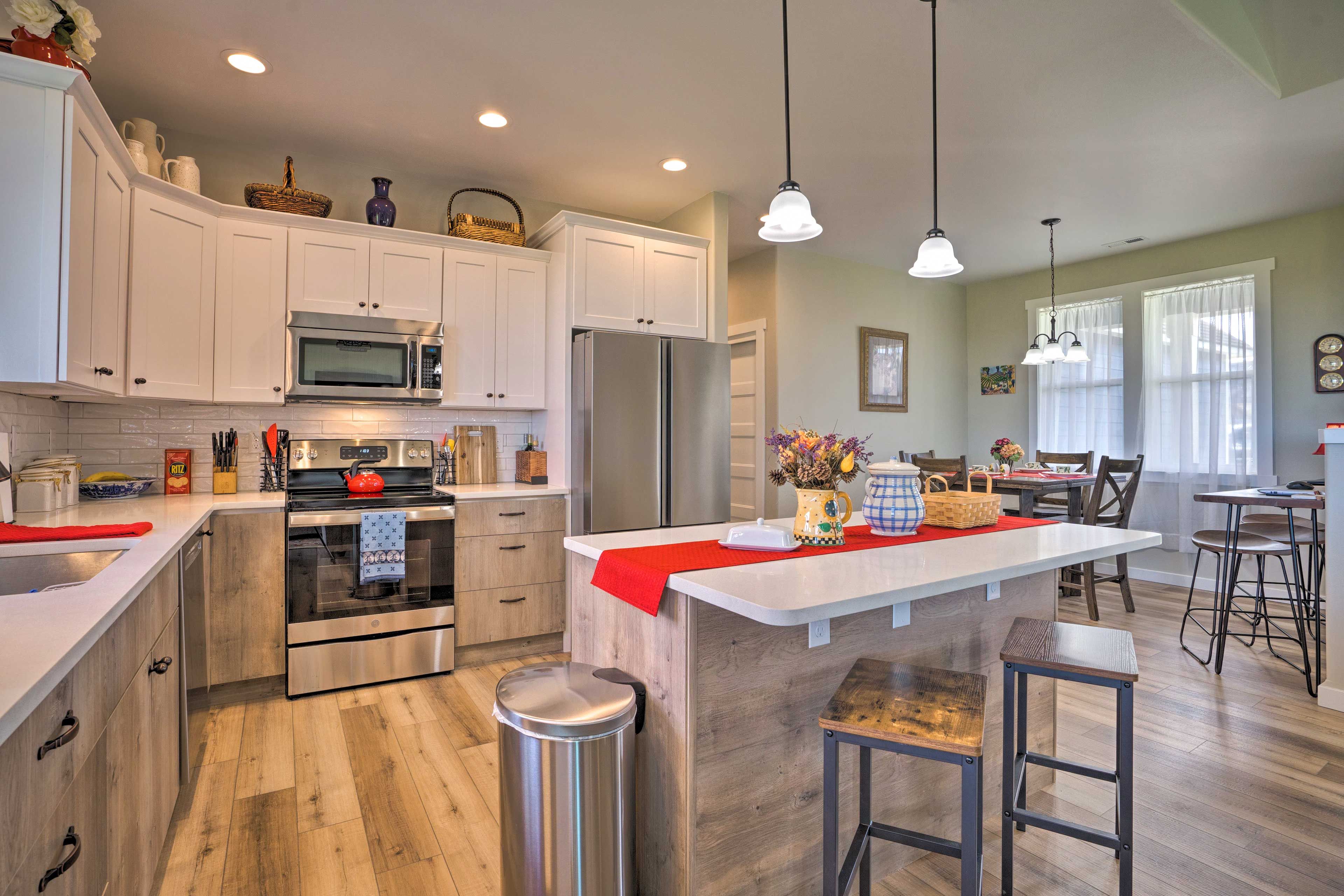 Fully Equipped Kitchen | Toaster