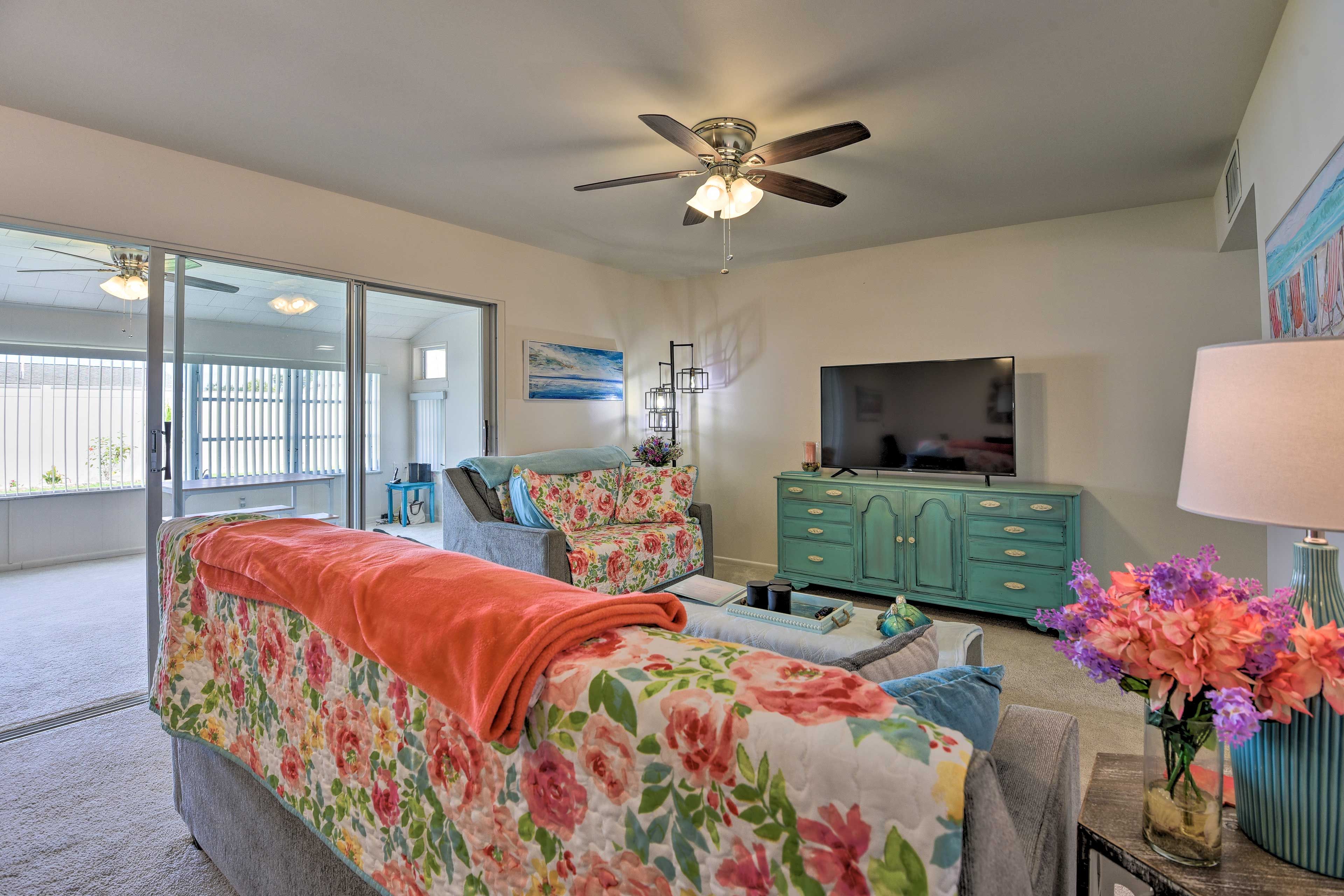Sun City Center Vacation Rental | 2BR | 2BA | Step-Free Access | 1,500 Sq Ft