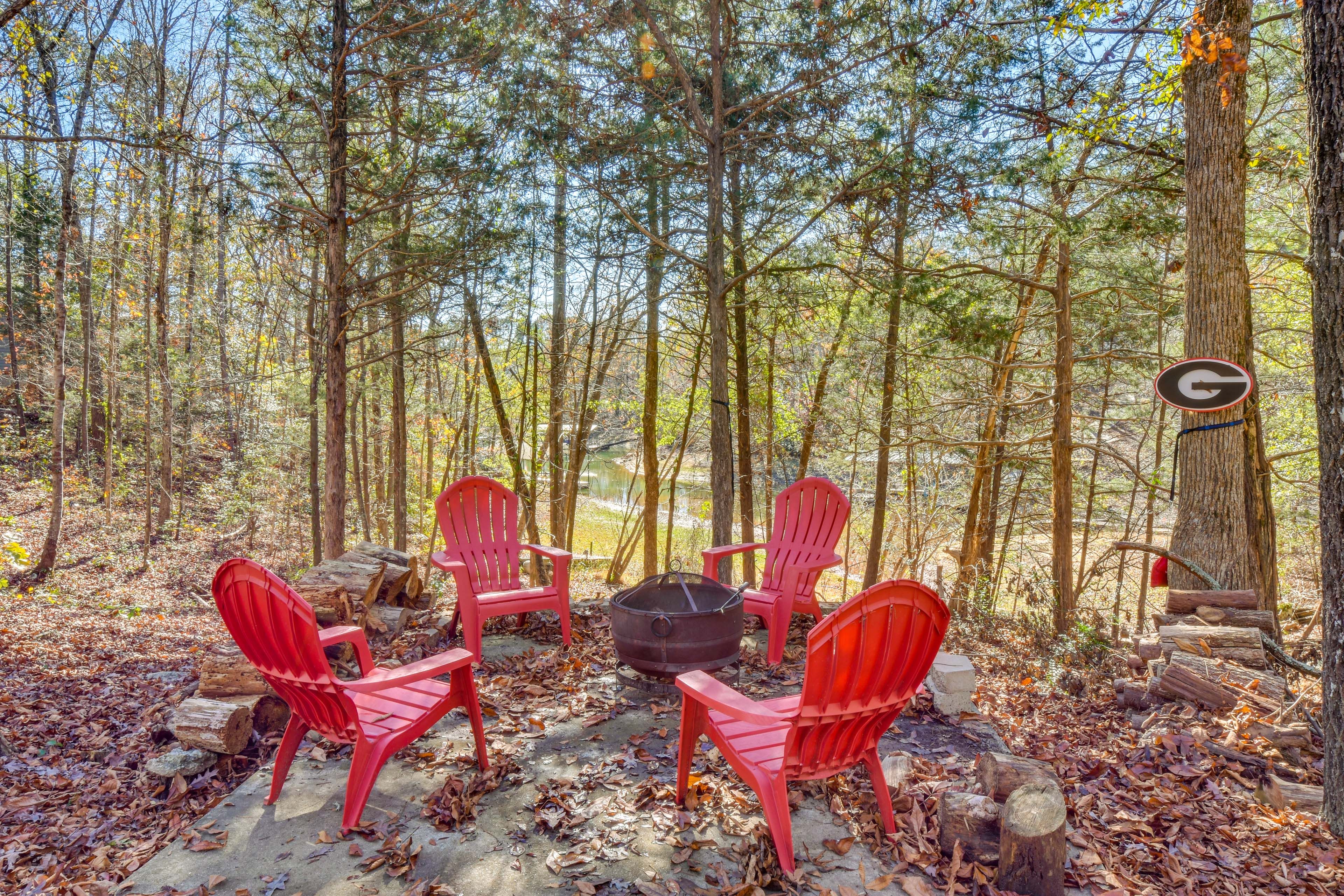 Private Yard | 1-Acre Lot | Dog Friendly w/ Fee