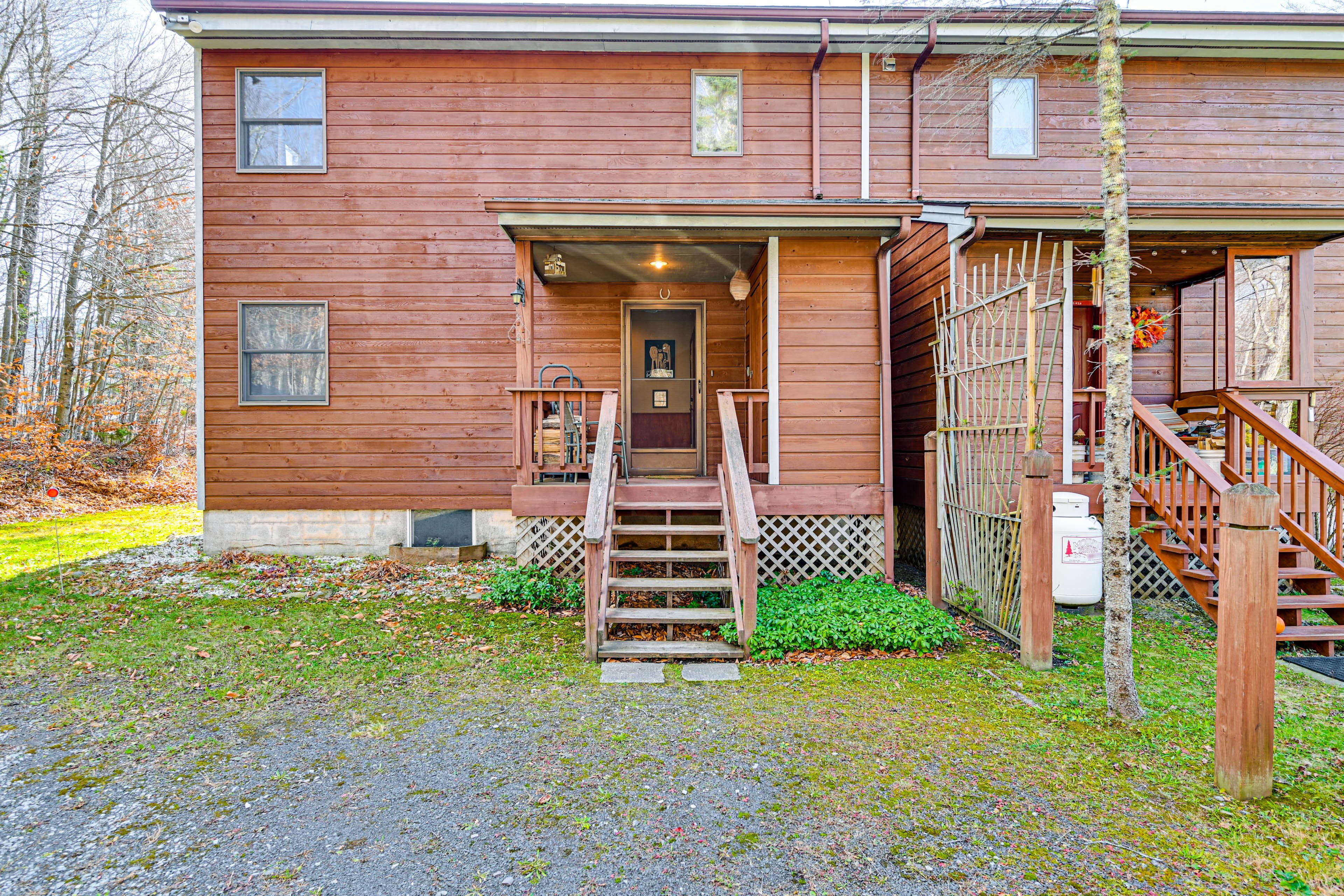 Front Exterior | Parking | Shared Driveway (2 Vehicles)