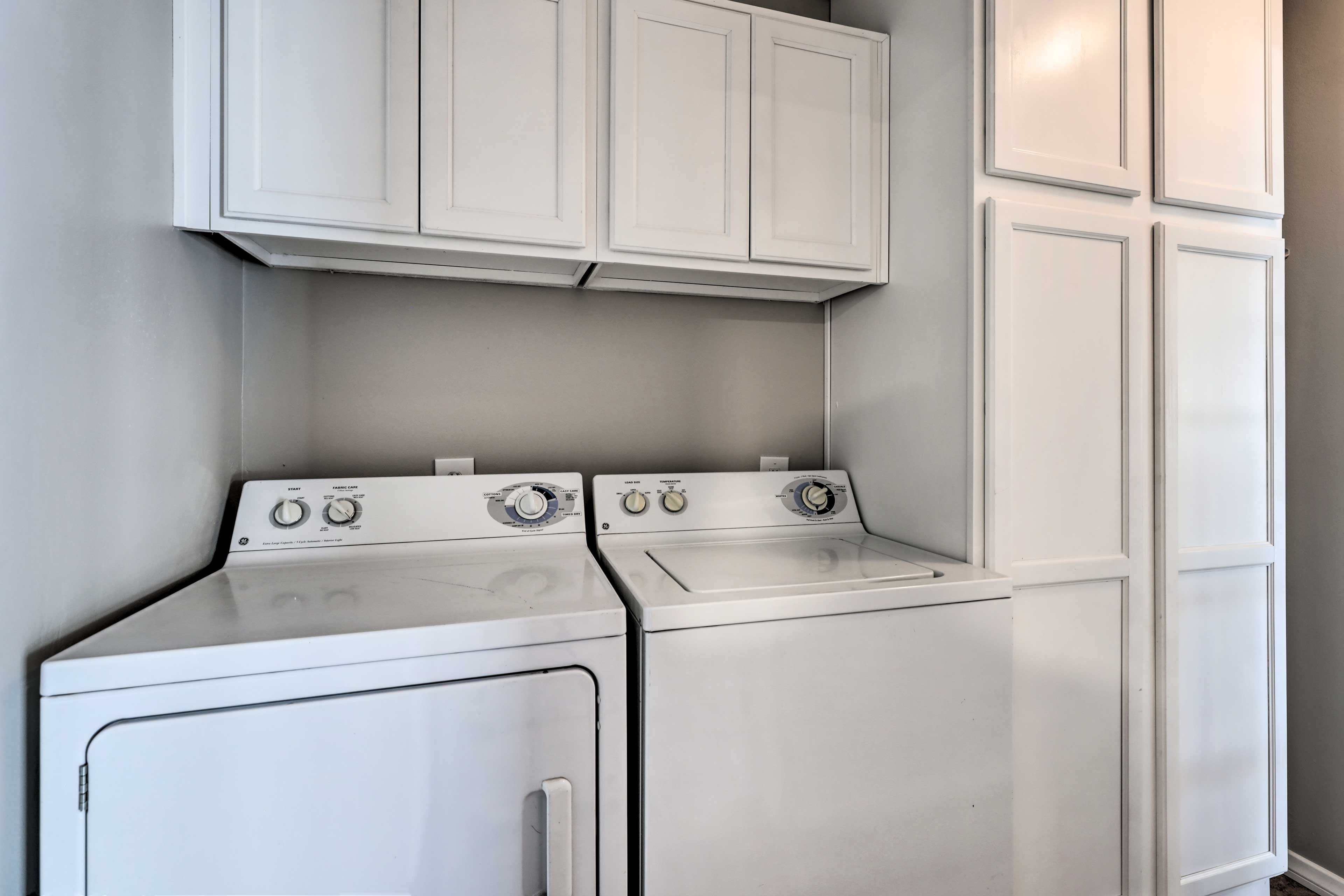 Laundry Room | Detergent Provided