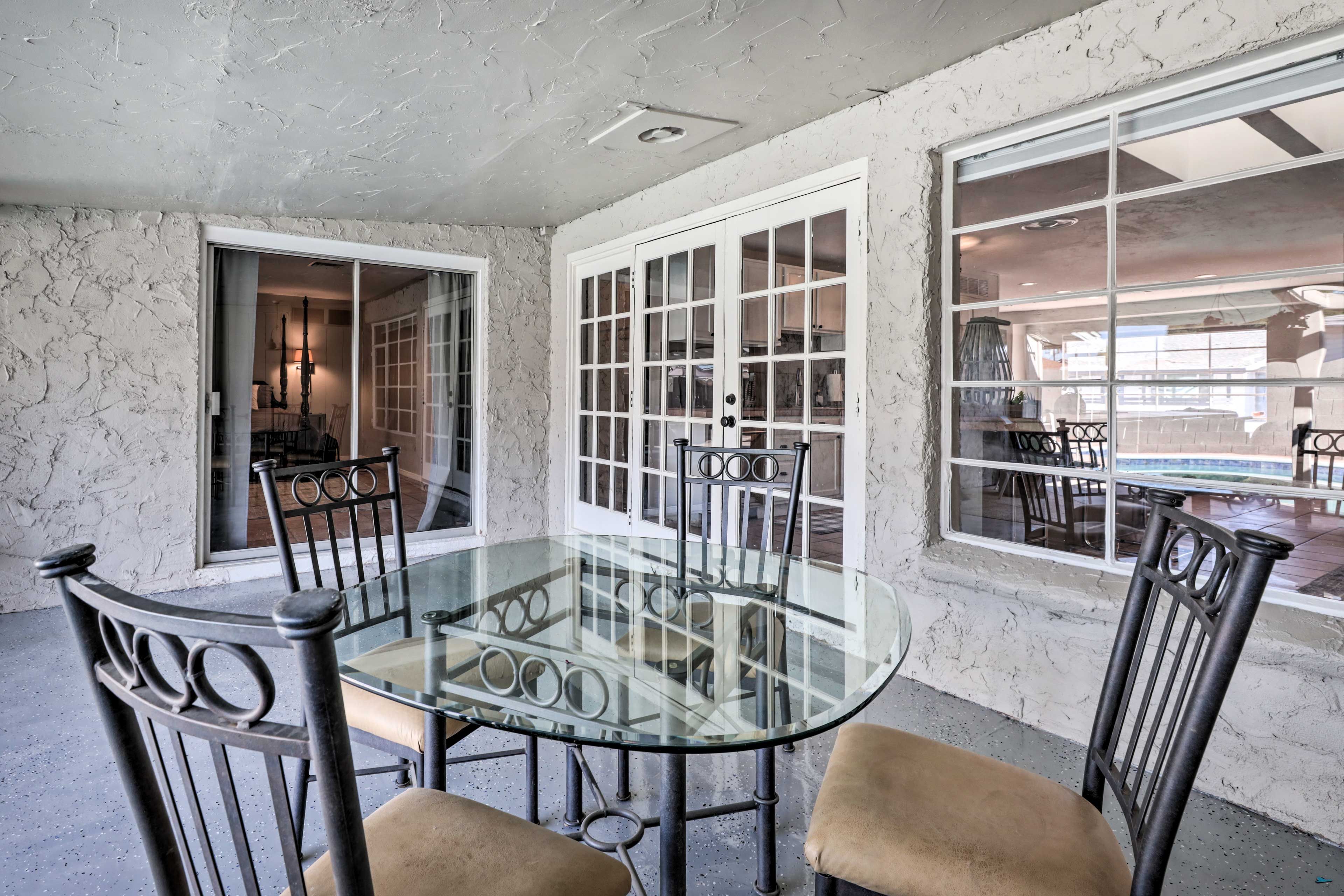 Outdoor Dining Area