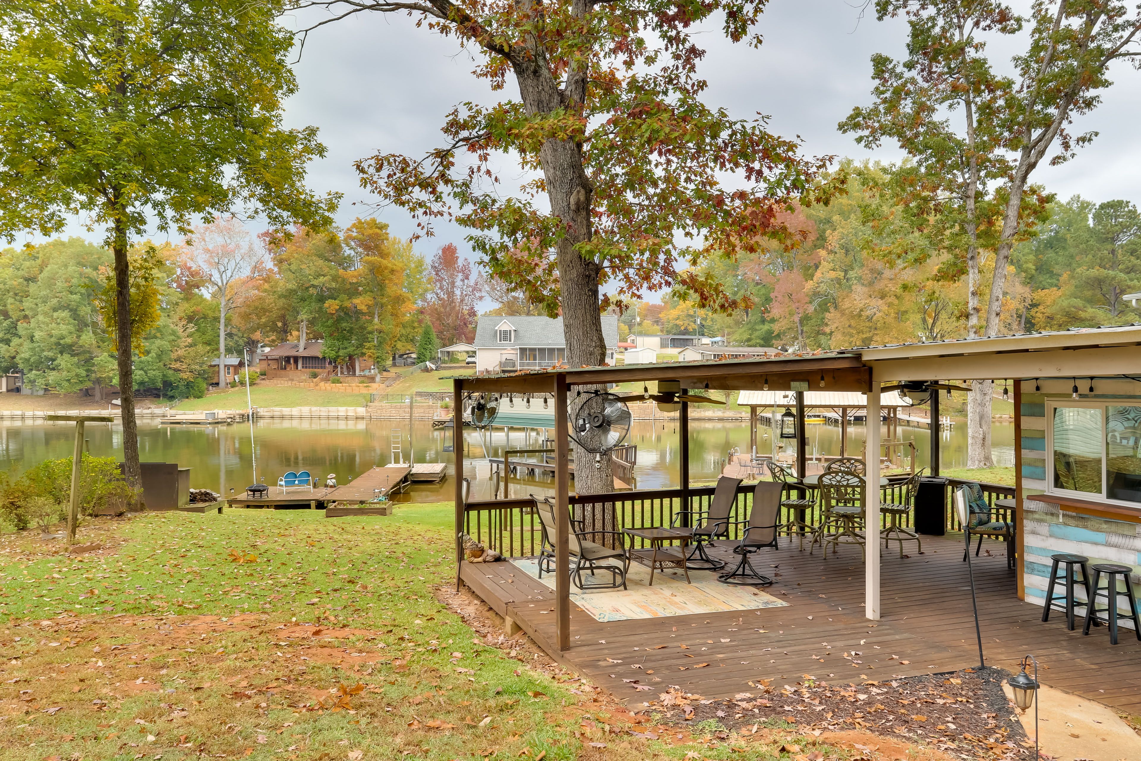 Covered Patio | Boat Dock | Fishing Dock