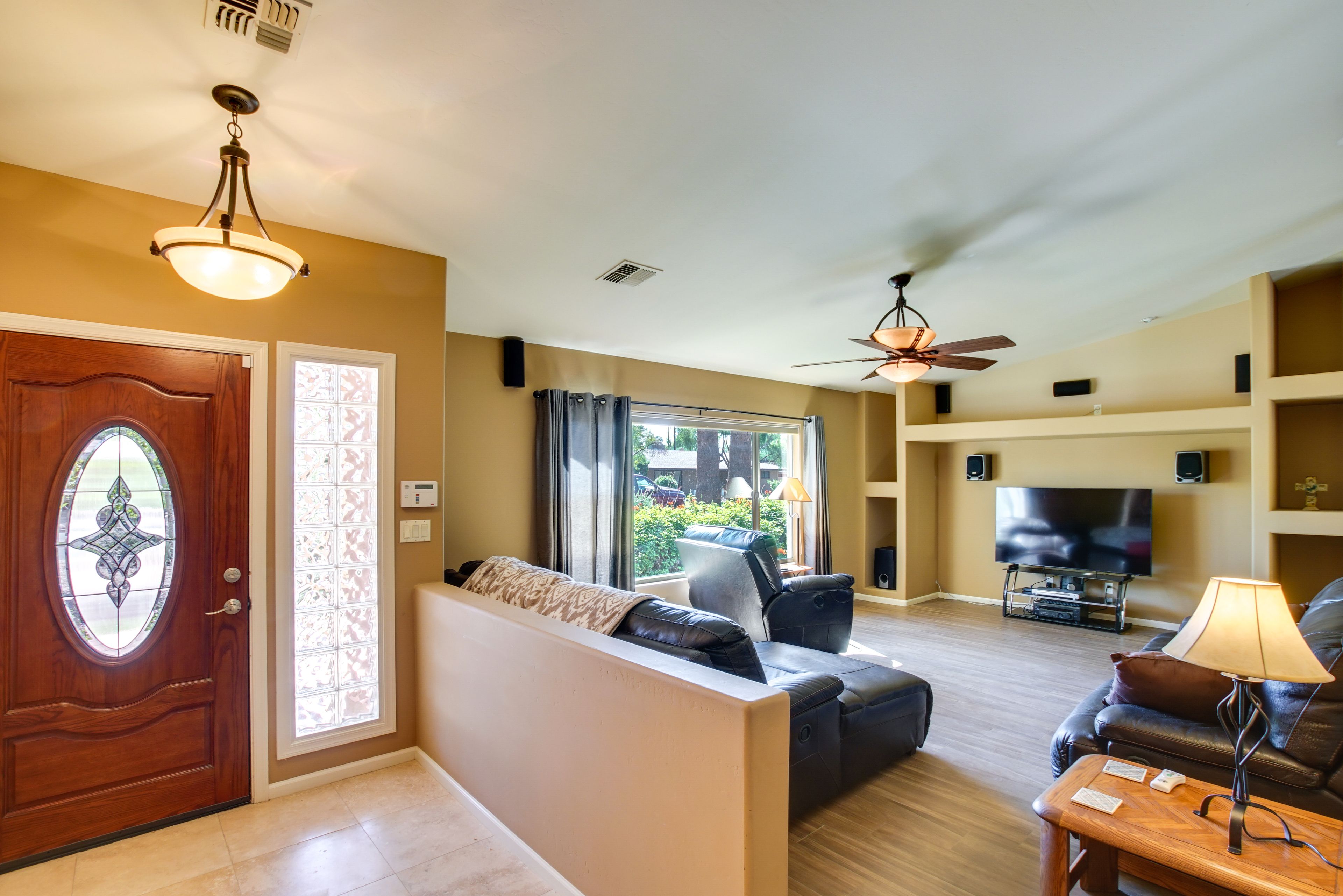 Living Room | Air Conditioning | Surround Sound Speakers