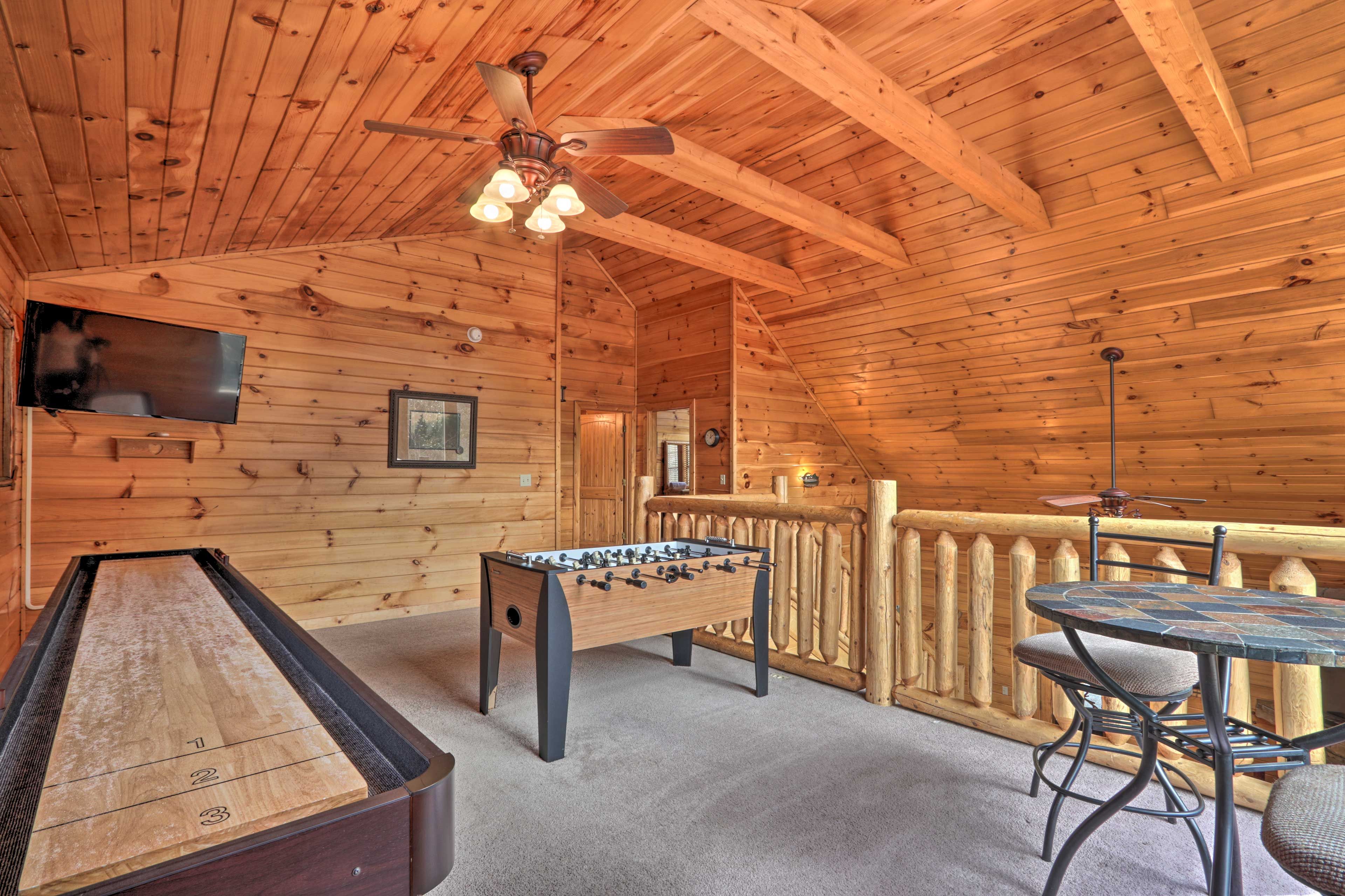 Game Room | 2nd Floor | Stairs Required | Smart TV w/ Cable