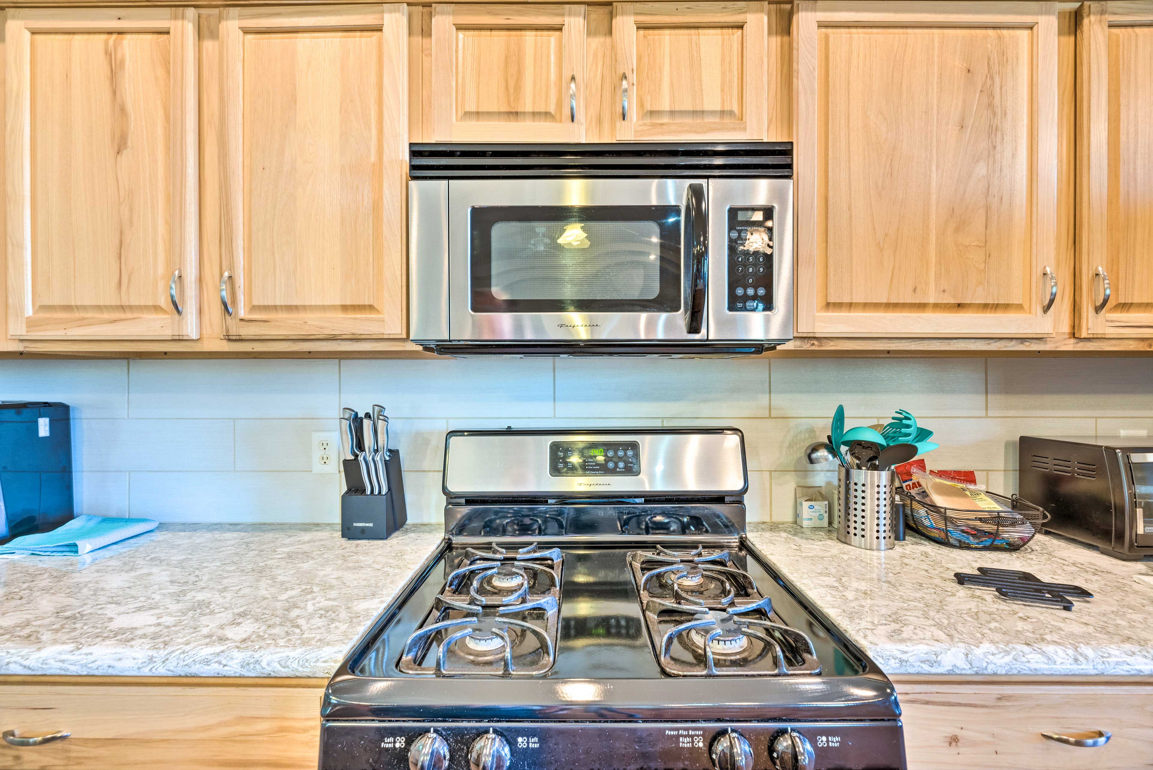 Fully Equipped Kitchen | Toaster Oven