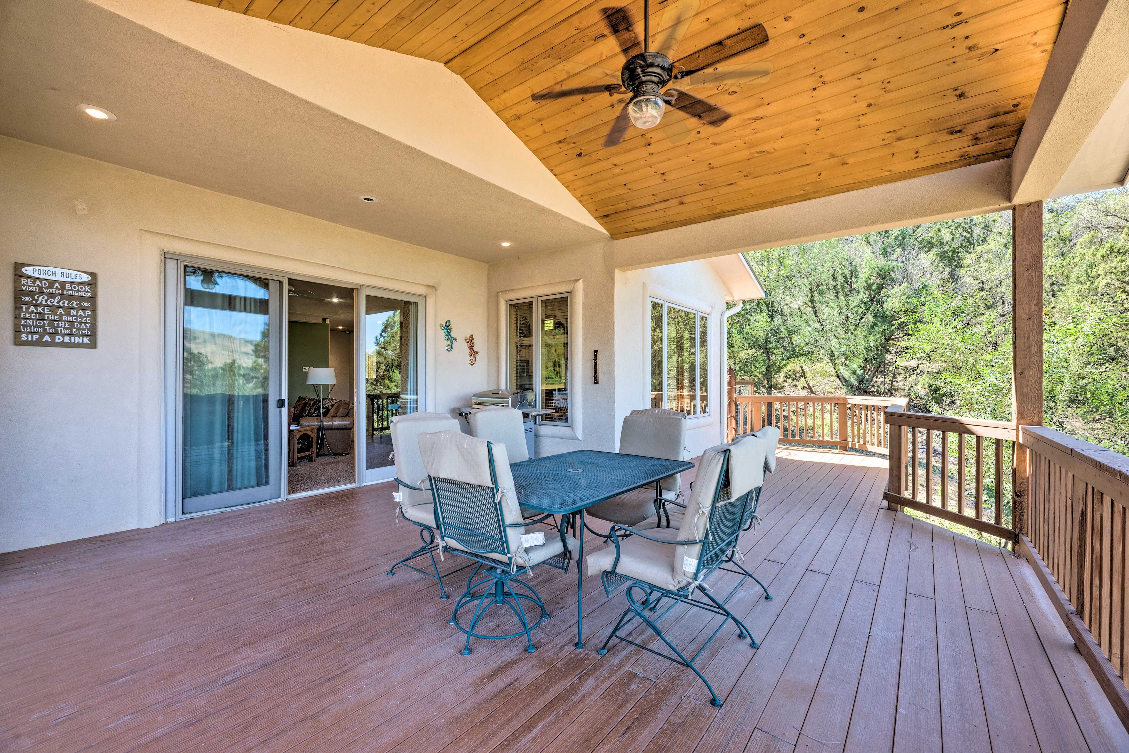 Private Furnished Deck