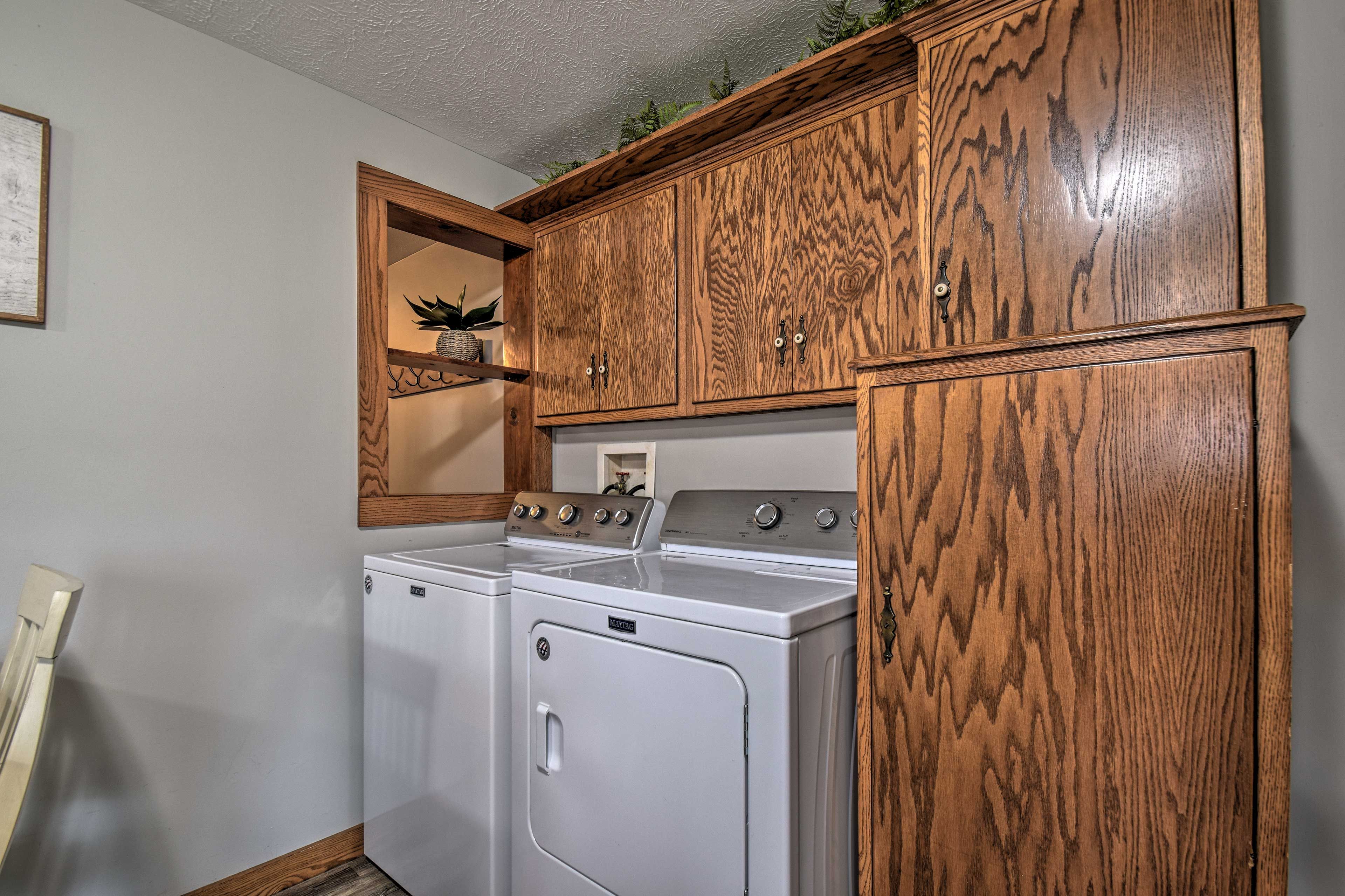 In-Unit Laundry | Iron/Ironing Board