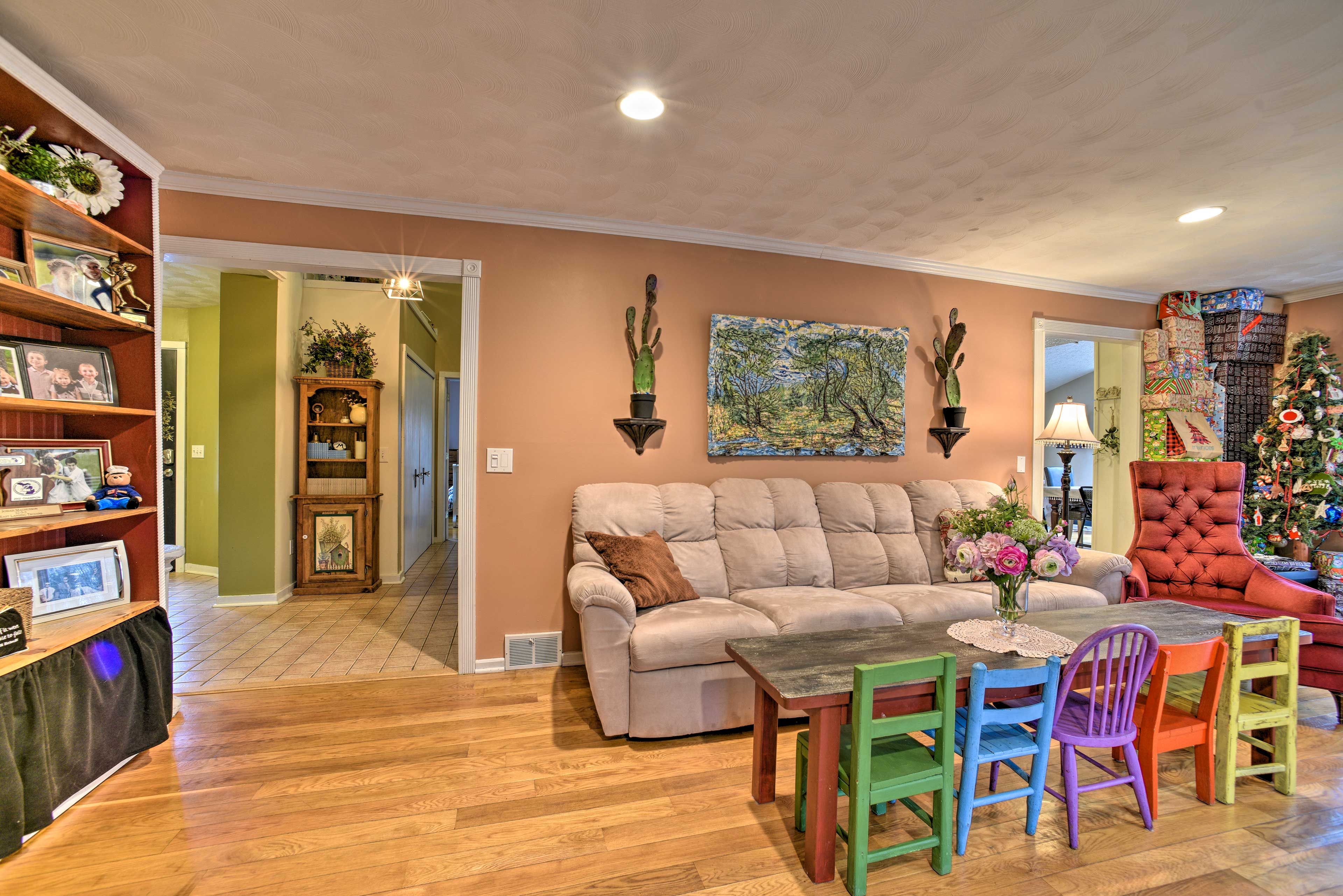 Living Room | Central A/C