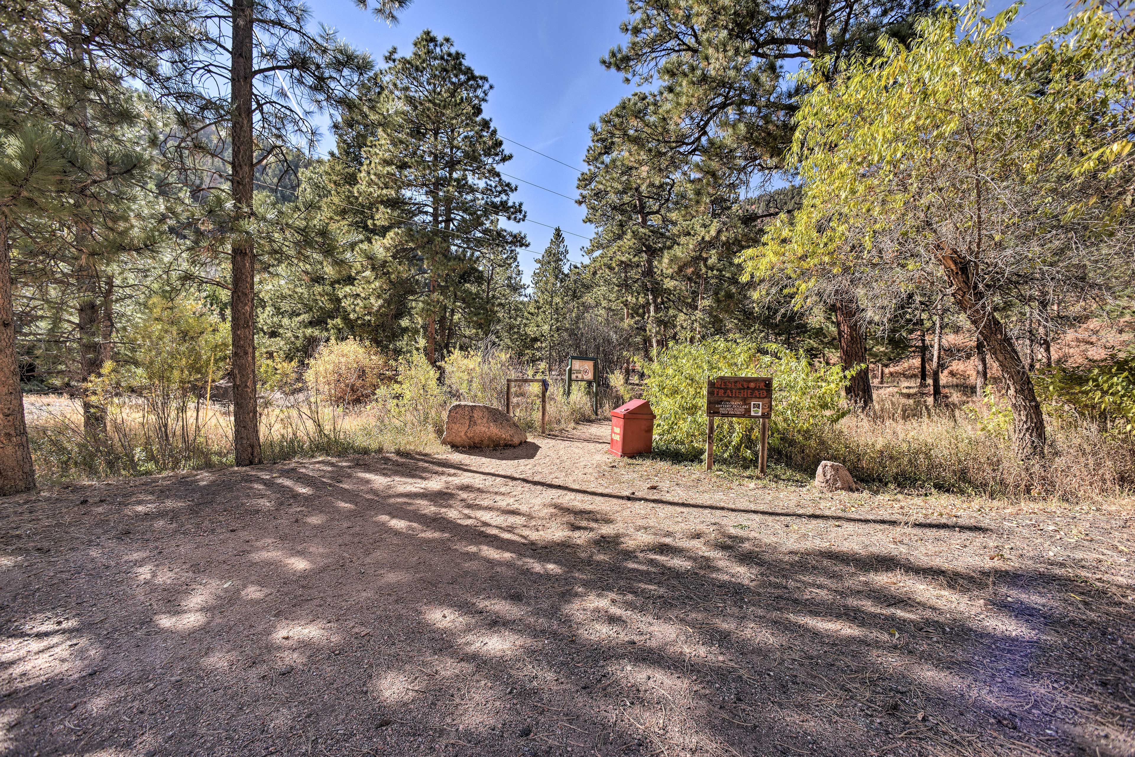 Walk to Hiking Trail